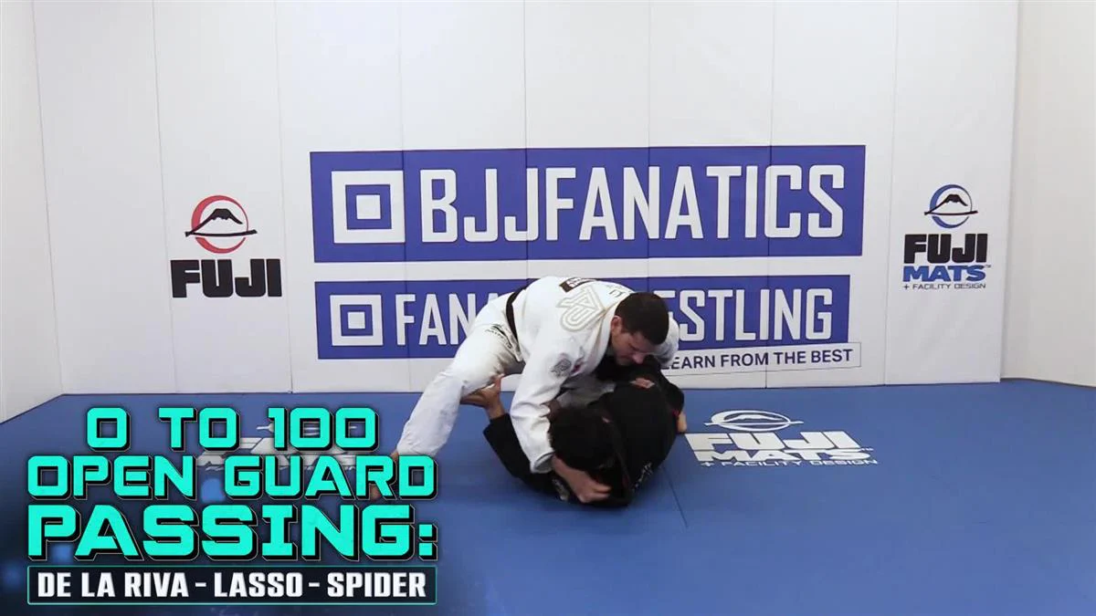 0 To 100 Open Guard Passing: De La riva - Lasso - Spider by Felipe Pena Preguica - Image 3