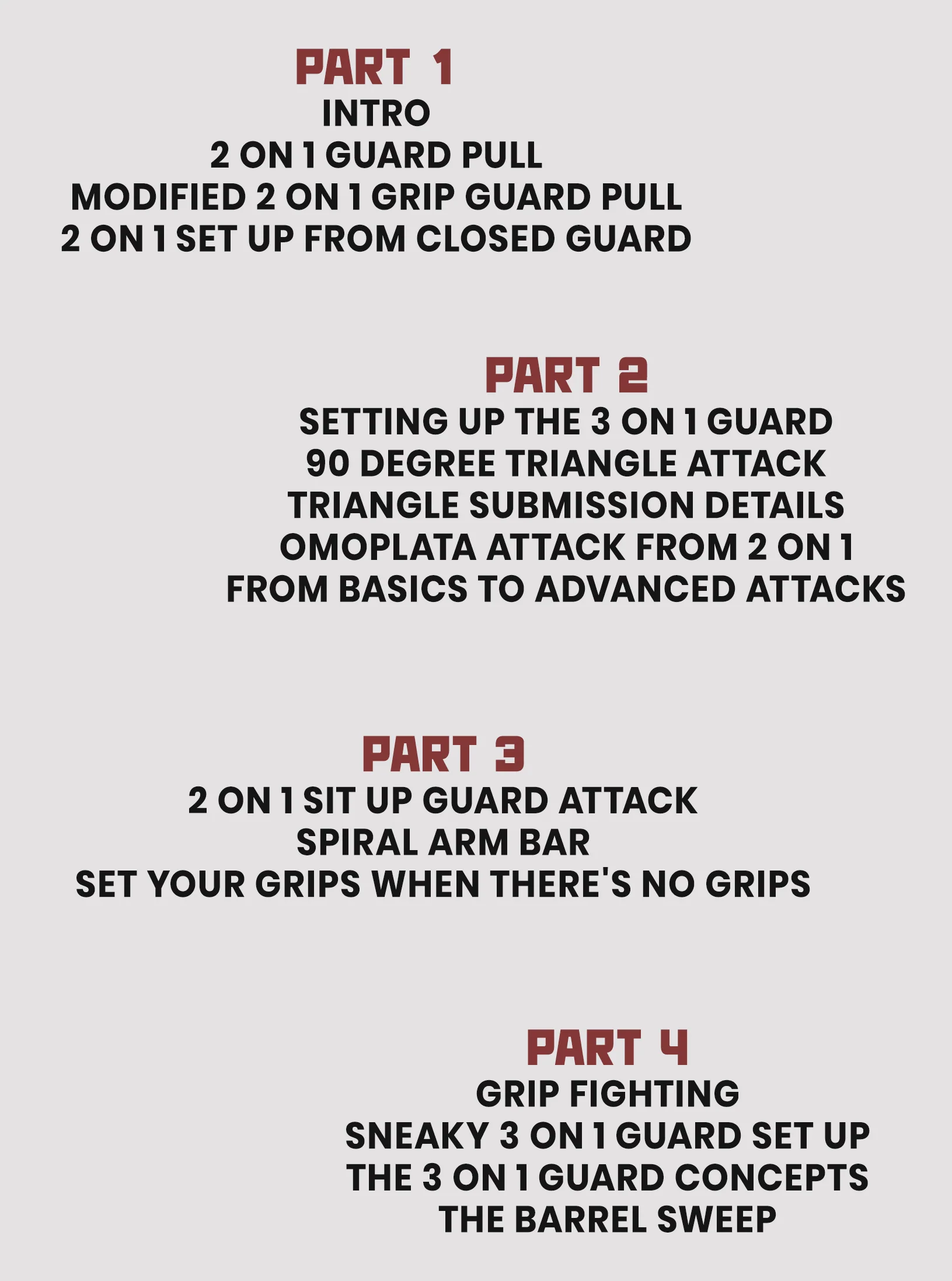 3 on 1 Guard Dominance by Andre Galvao - Image 2