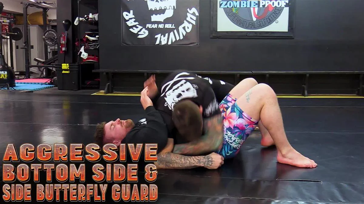 Aggressive Bottom Side & Side Butterfly Guard by Kent Peters - Image 3
