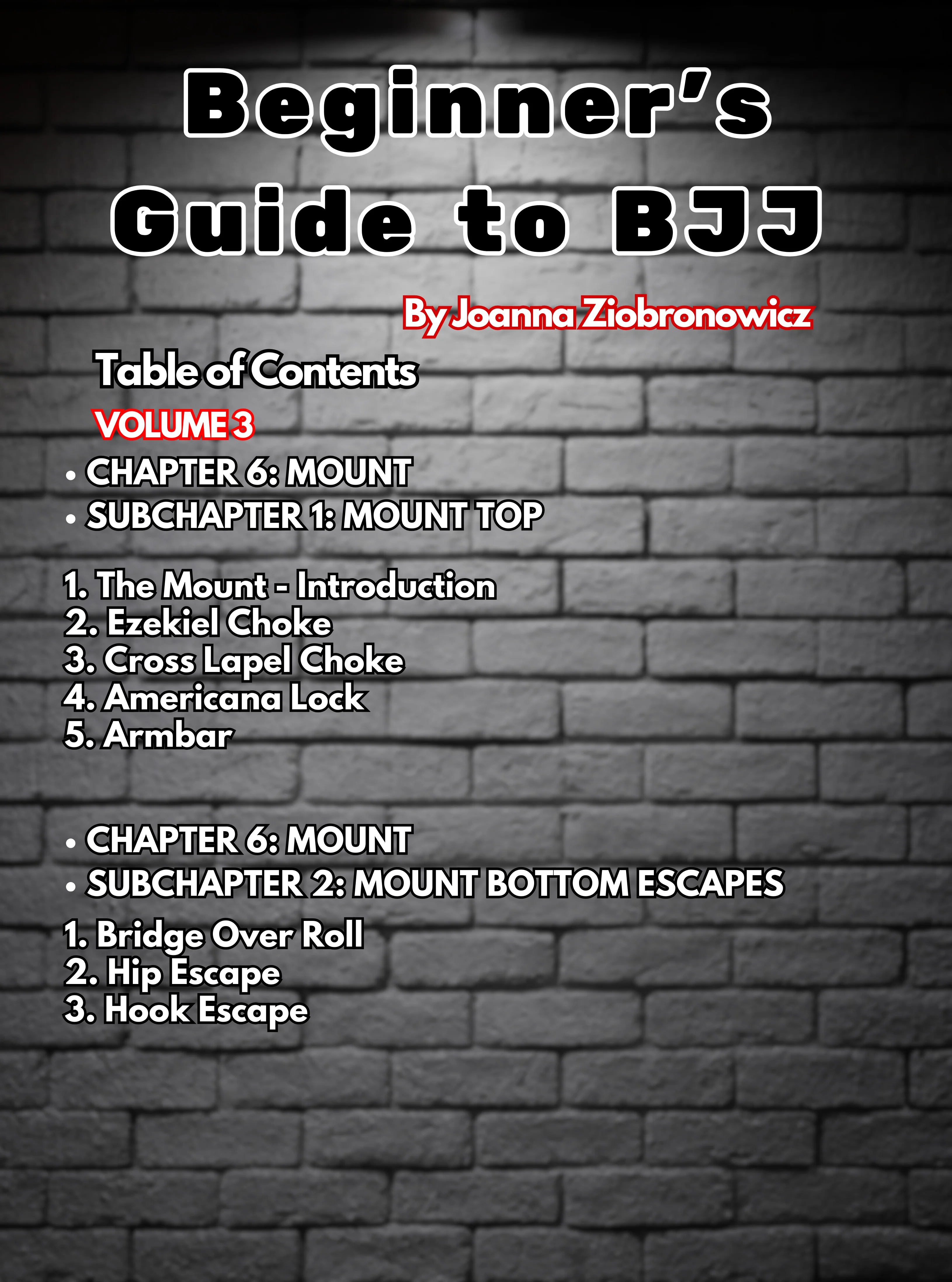 Beginners Guide To BJJ by Joanna Ziobronowicz - Image 5