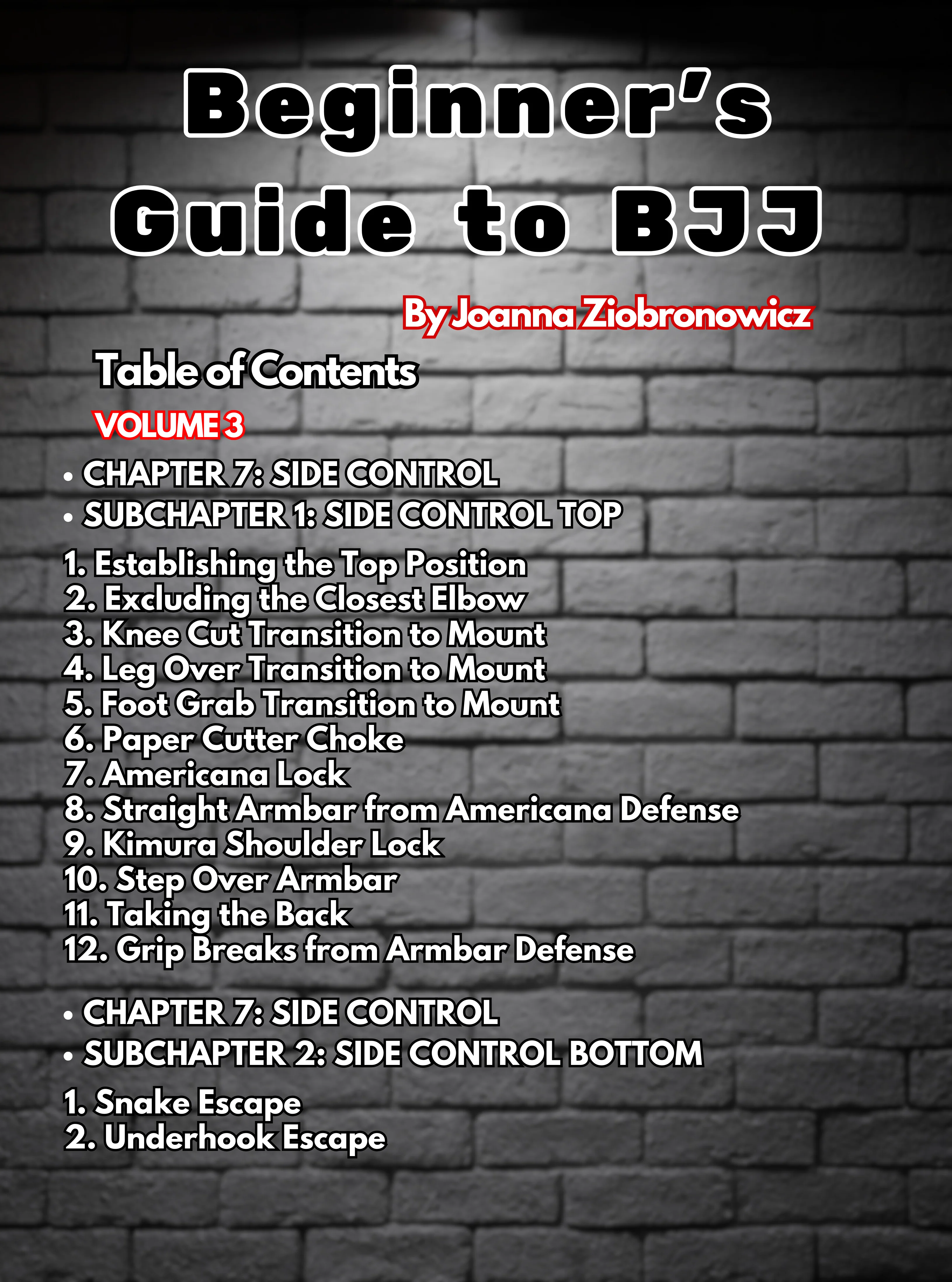 Beginners Guide To BJJ by Joanna Ziobronowicz - Image 6