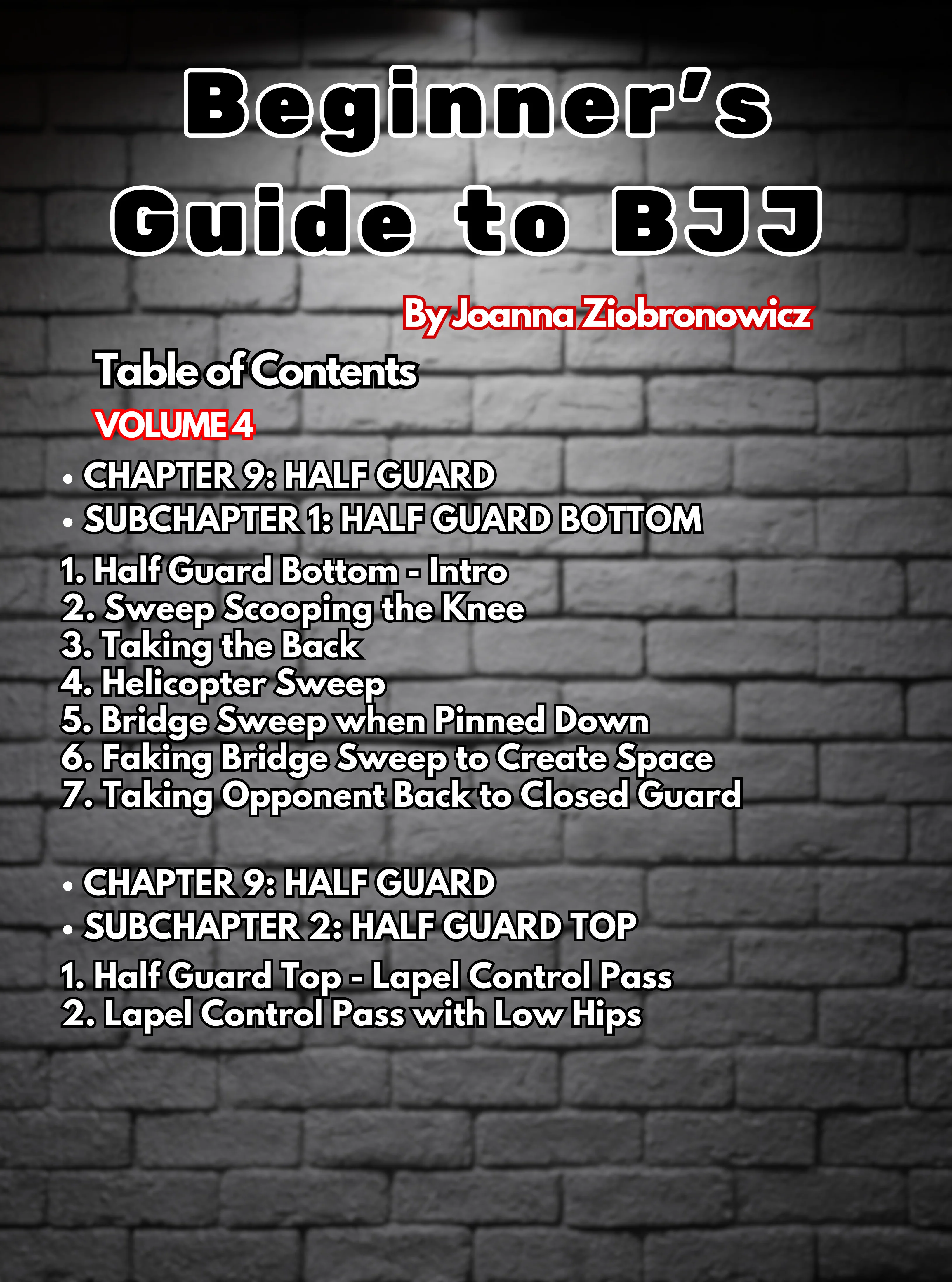 Beginners Guide To BJJ by Joanna Ziobronowicz - Image 7