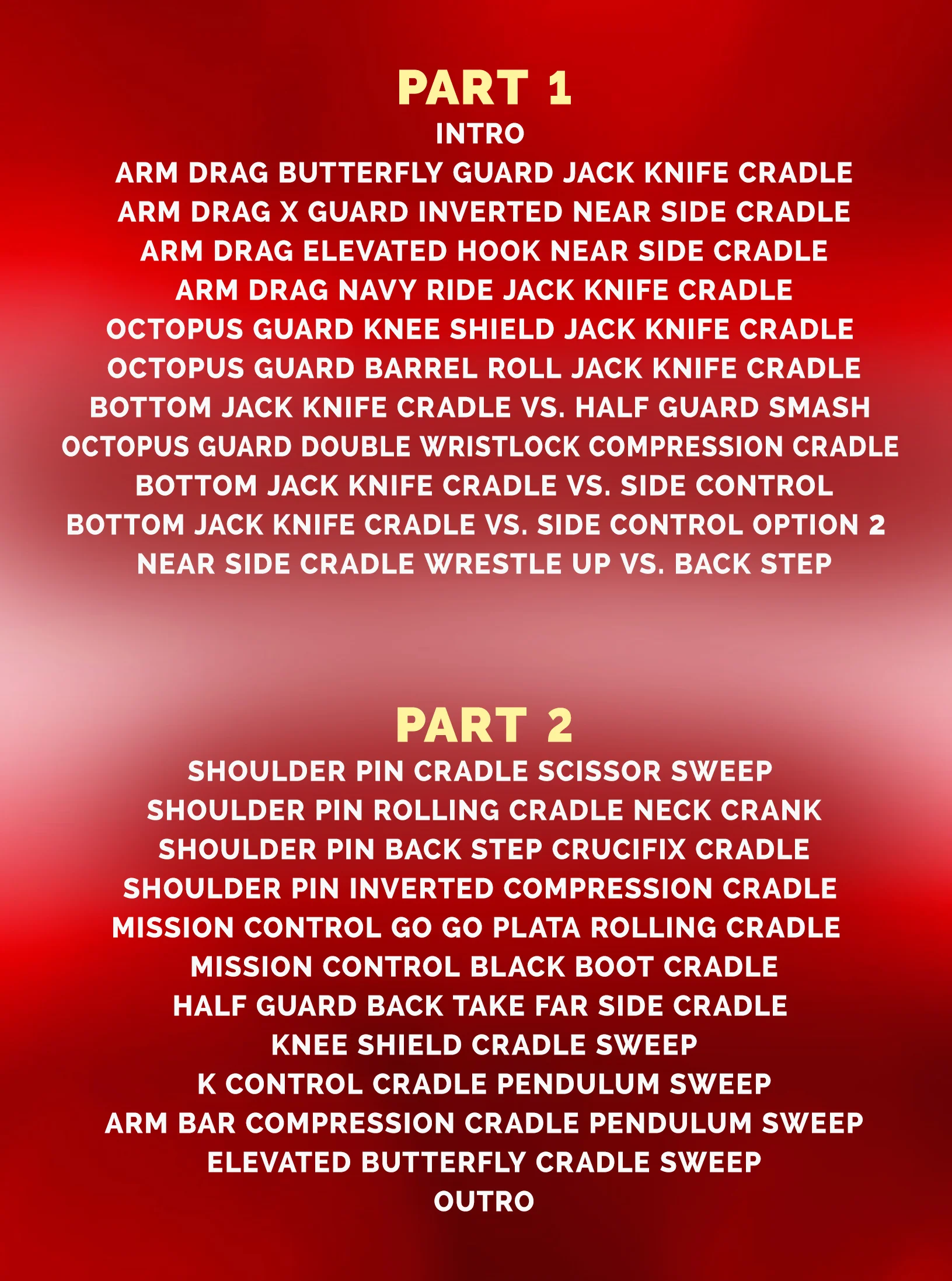 Blackout Grappling Hybrid Bottom Cradles by David Petrone - Image 2