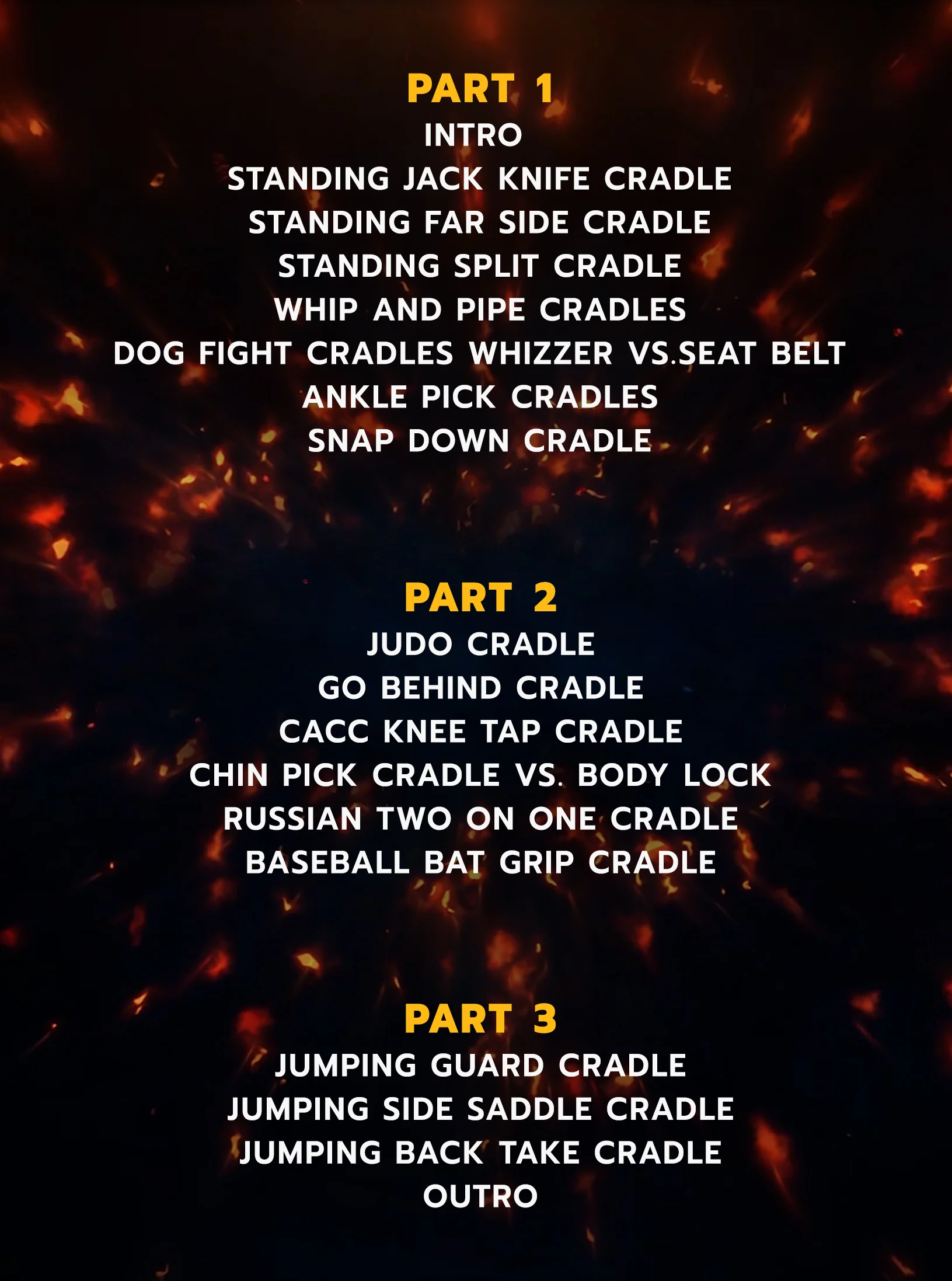 Blackout Hybrid Cradle Takedowns by David Petrone - Image 2