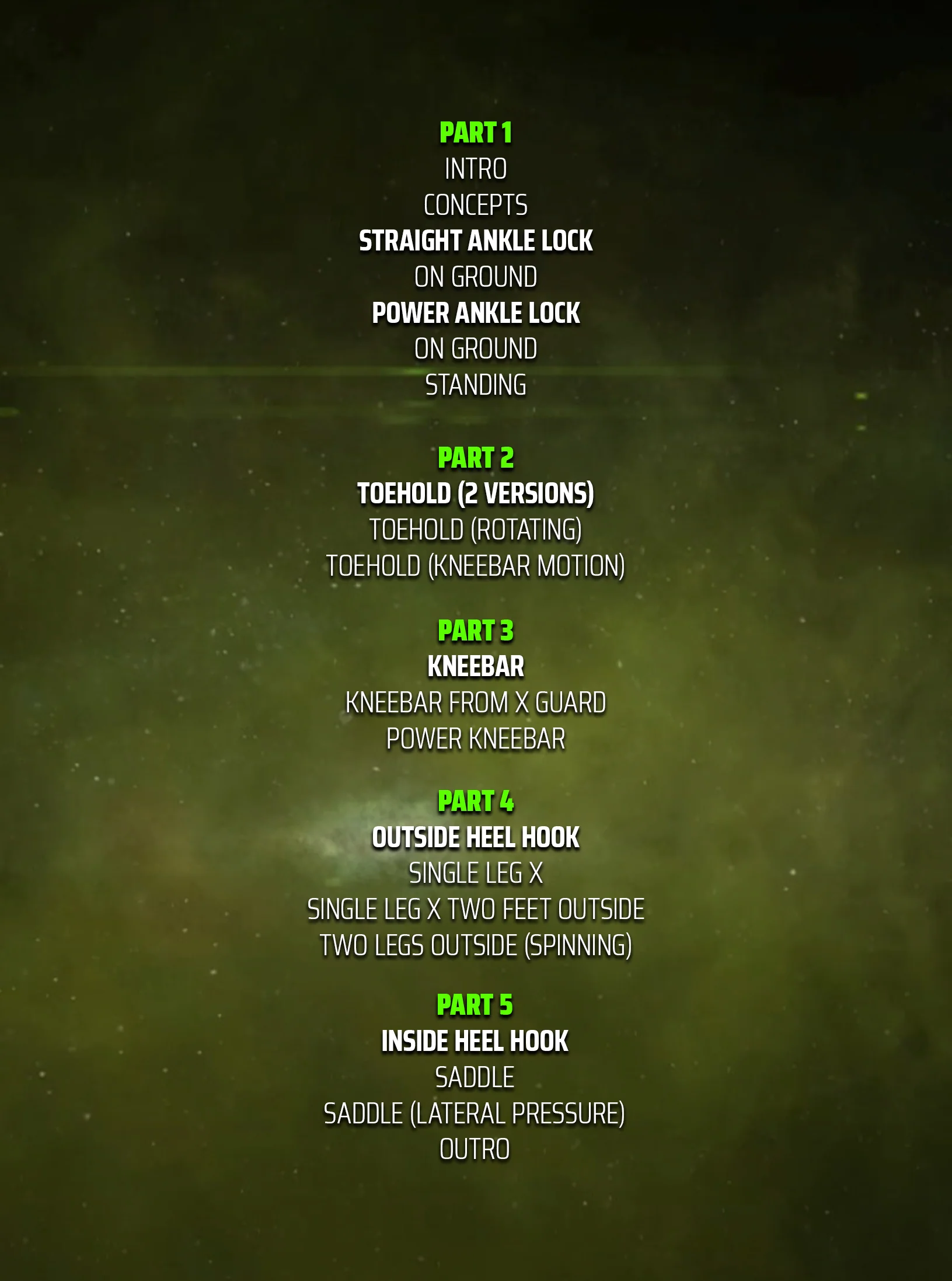 Breaking Mechanics: Basic Leg Entanglements by Junny Ocasio - Image 2