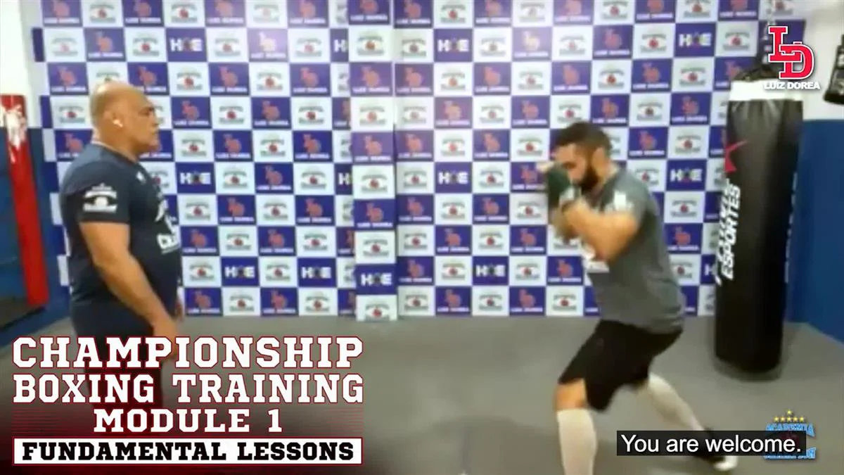 Championship Boxing Training Module 1: Fundamental Lessons by Luiz Carlos Dorea - Image 3