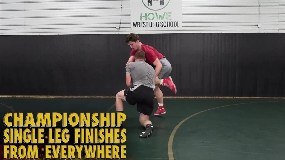 Championship Single Leg Finishes From Everywhere by Andrew Howe - Image 3