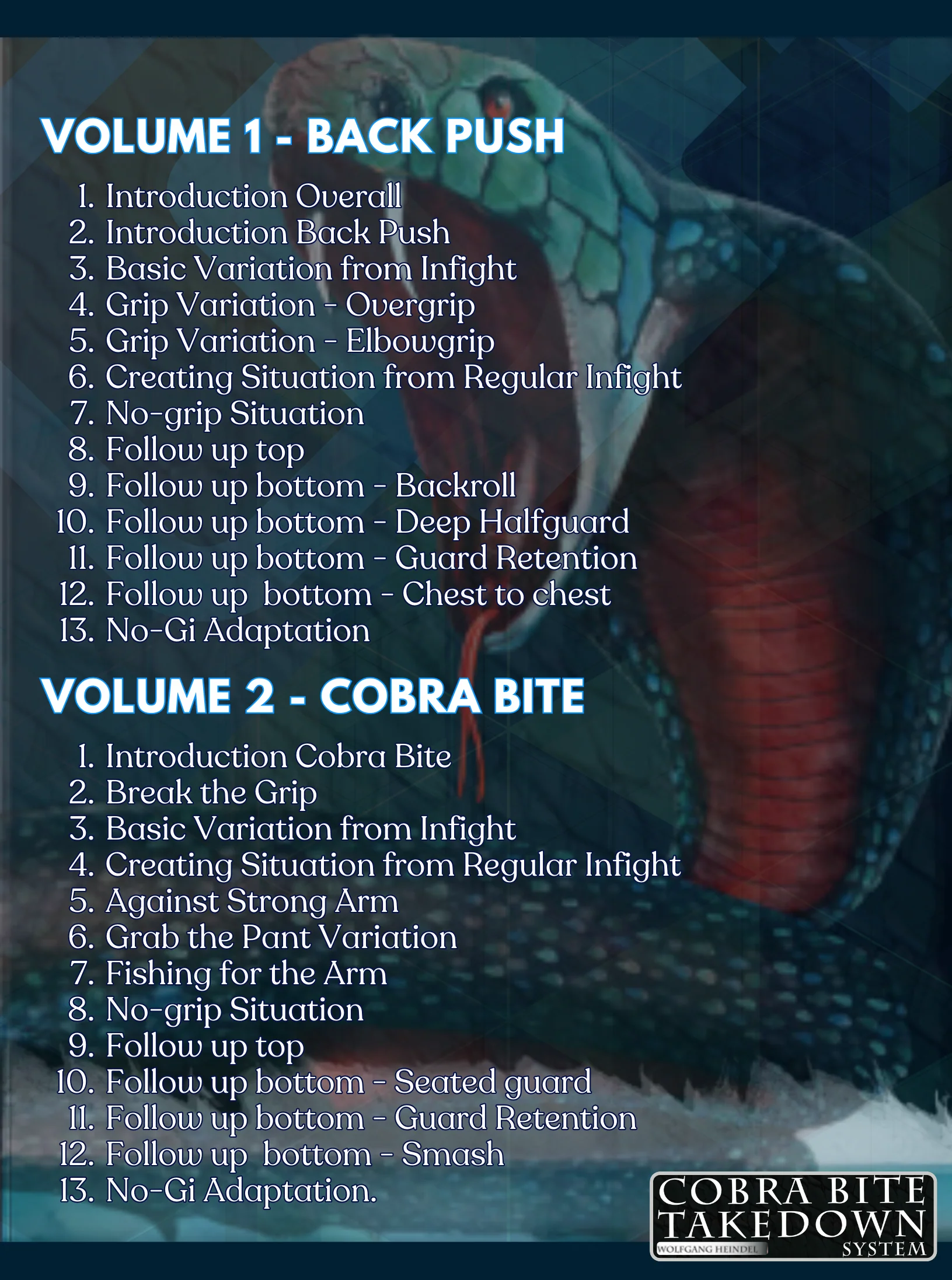 Cobra Bite Takedown System by Wolfgang Heindel - Image 2