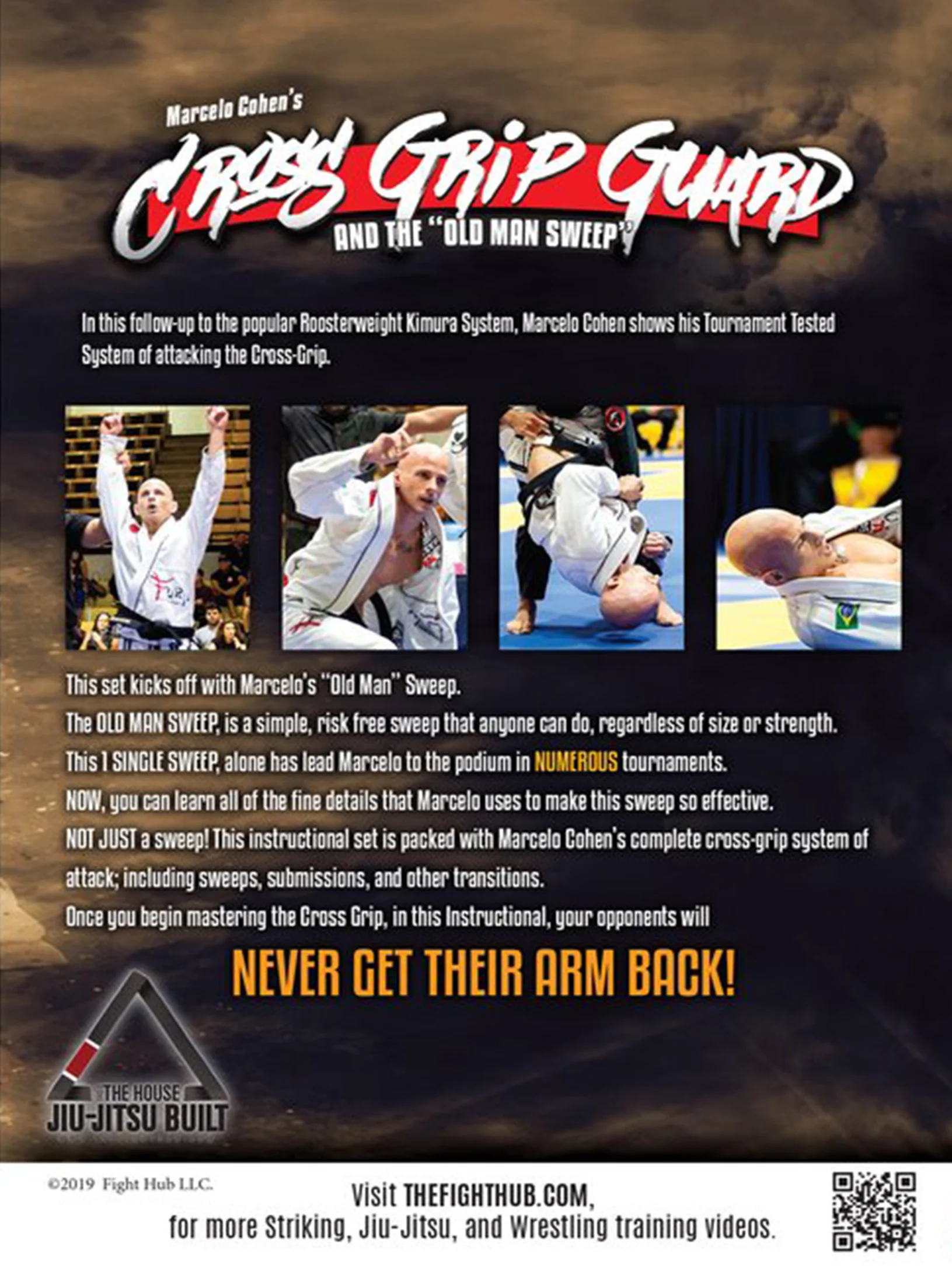 Cross Grip Guard and Old Man Sweep by Marcelo Cohen - Image 2