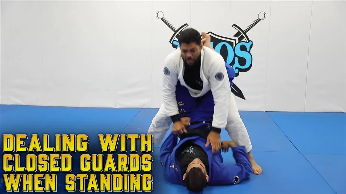 Dealing With Closed Guard When Standing by Andre Galvao - Image 3