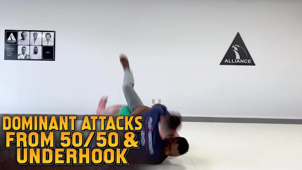 Dominant Attacks From 50/50 & Underhook by James Johnson - Image 3