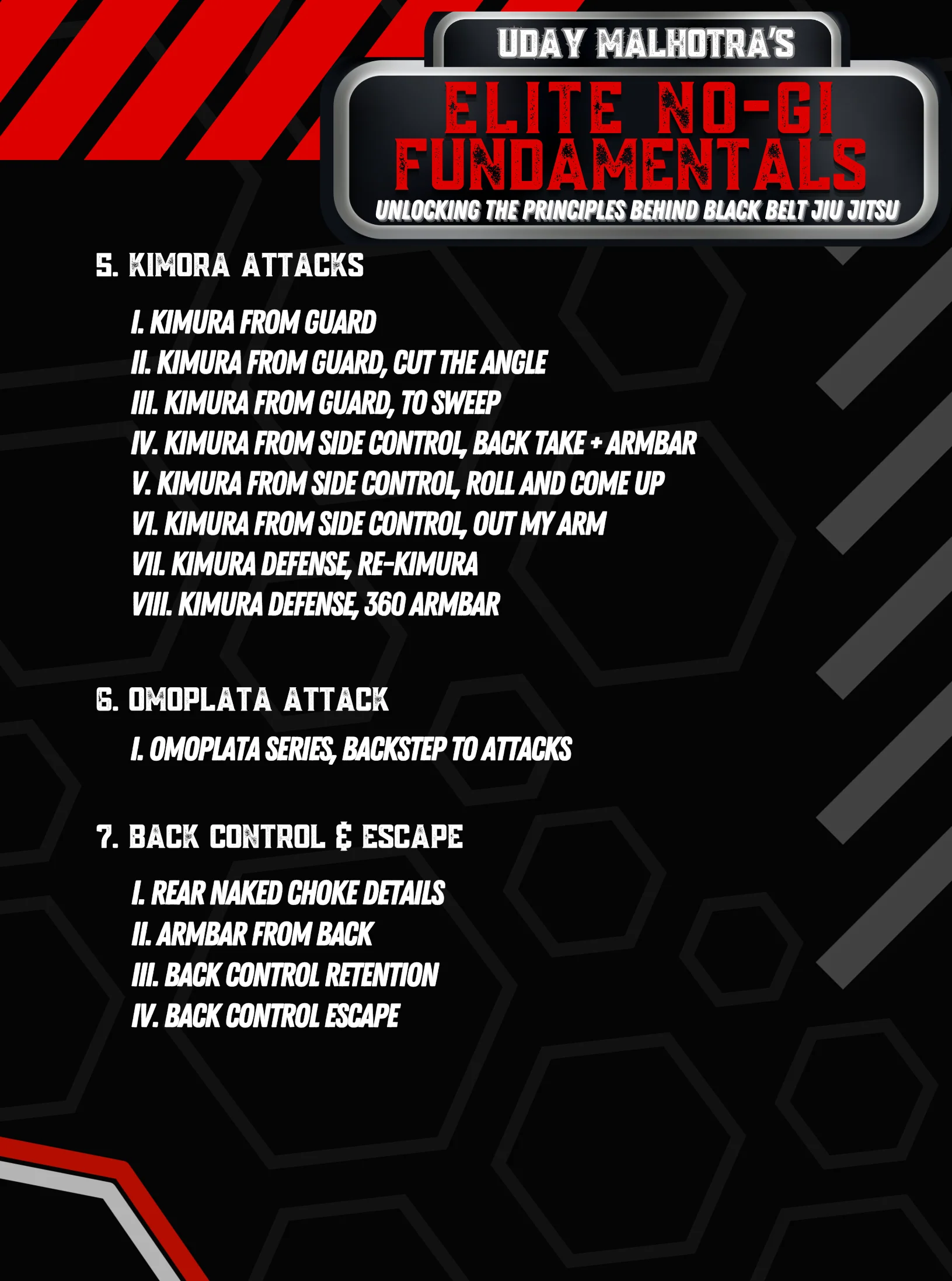 Elite No Gi Fundamentals by Uday Malhotra - Image 2