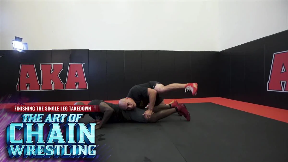 Finishing The Single Leg Takedown: The Art of Chain Wrestling by Cain Velasquez - Image 2