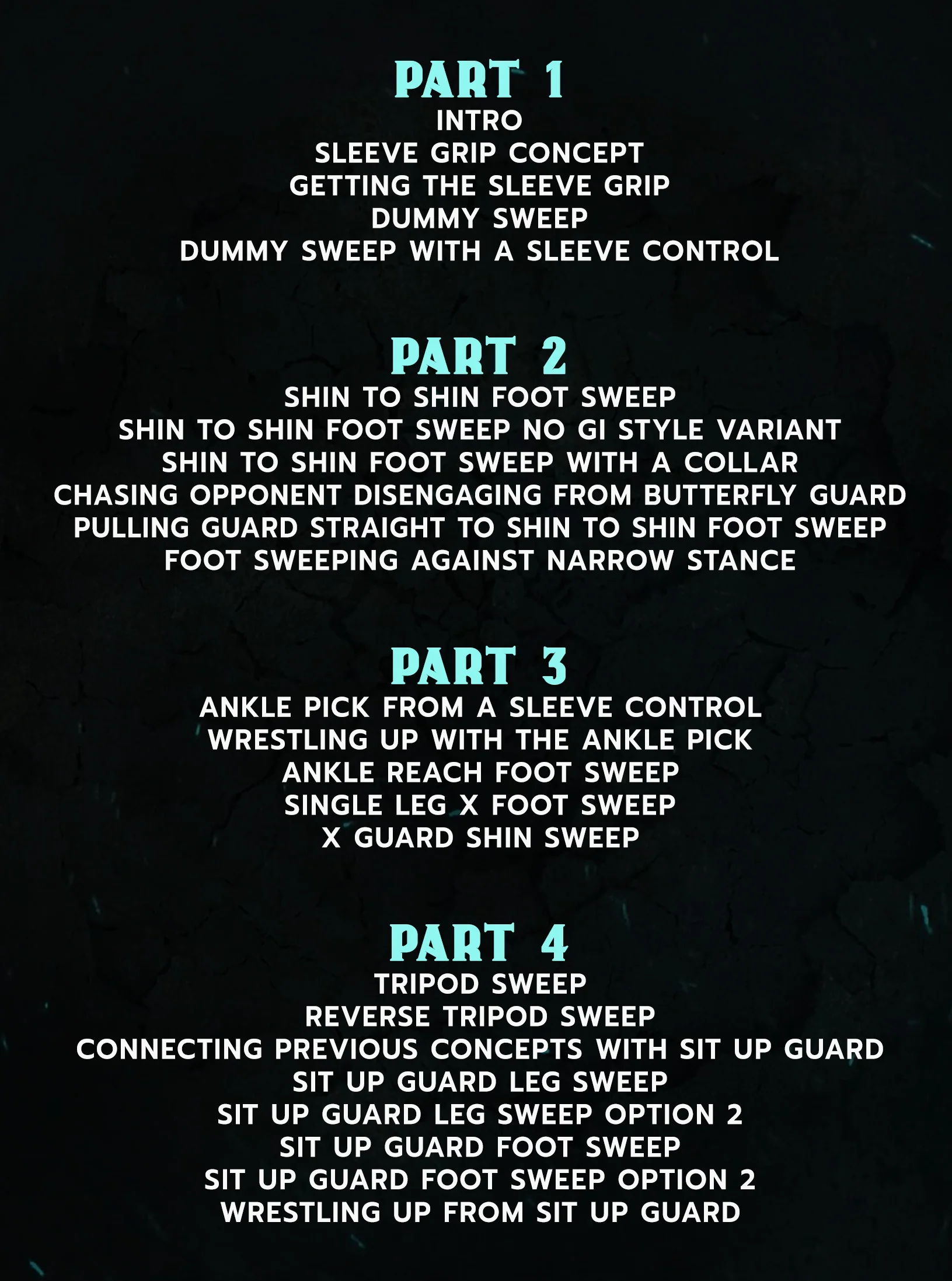 Foot Sweeps, Ankle Picks and Tripods Engineering by Adam Wardzinski - Image 2