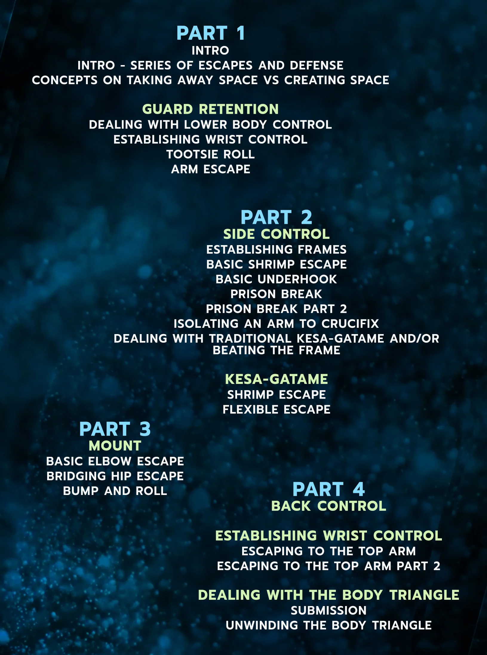 Fundamental Grappling Escapes by William Tackett - Image 2