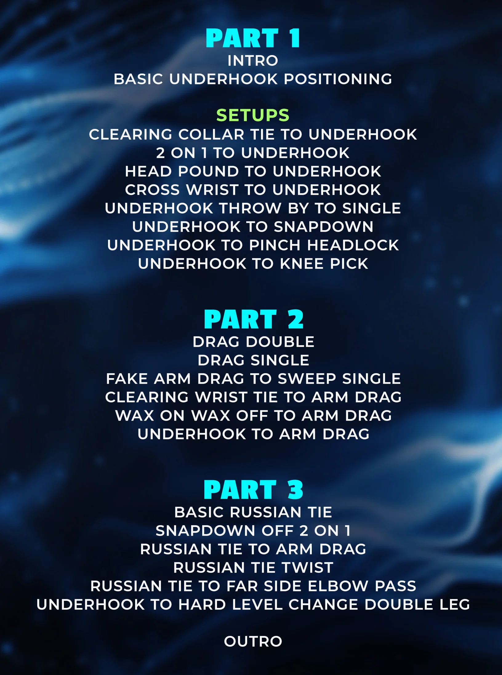 Fundamental Takedowns From Control Ties by Donny Logendyke - Image 2