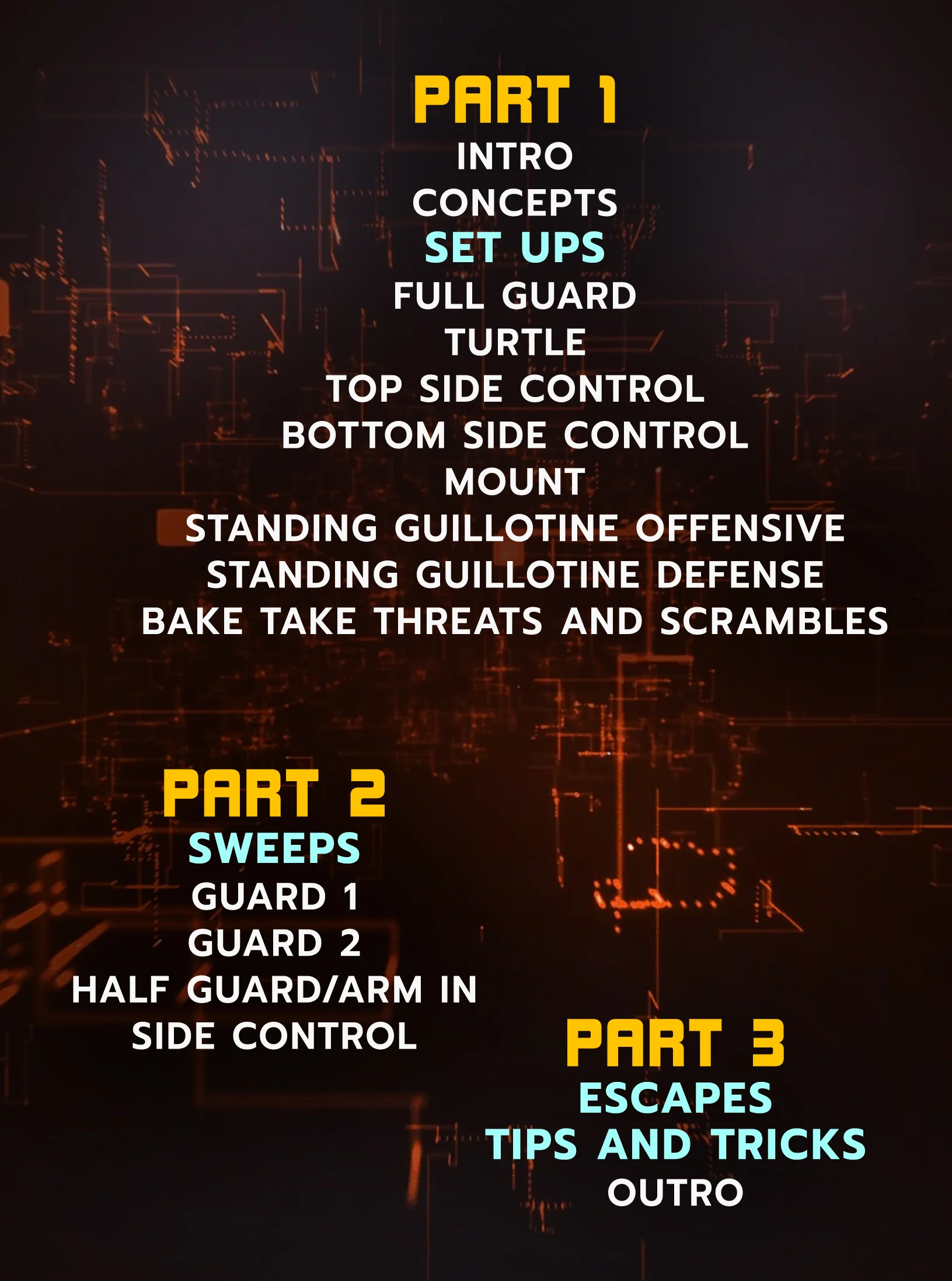 Guillotine Glossary: Setups, Sweeps, Escapes by Josh Janis - Image 2
