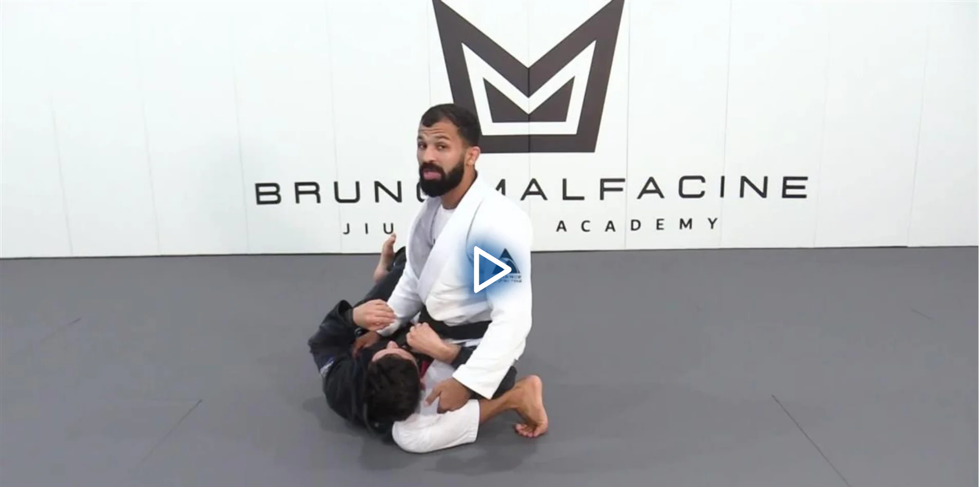 How To Beat Bigger Guys: Half Guard Passing by Bruno Malfacine - Image 5
