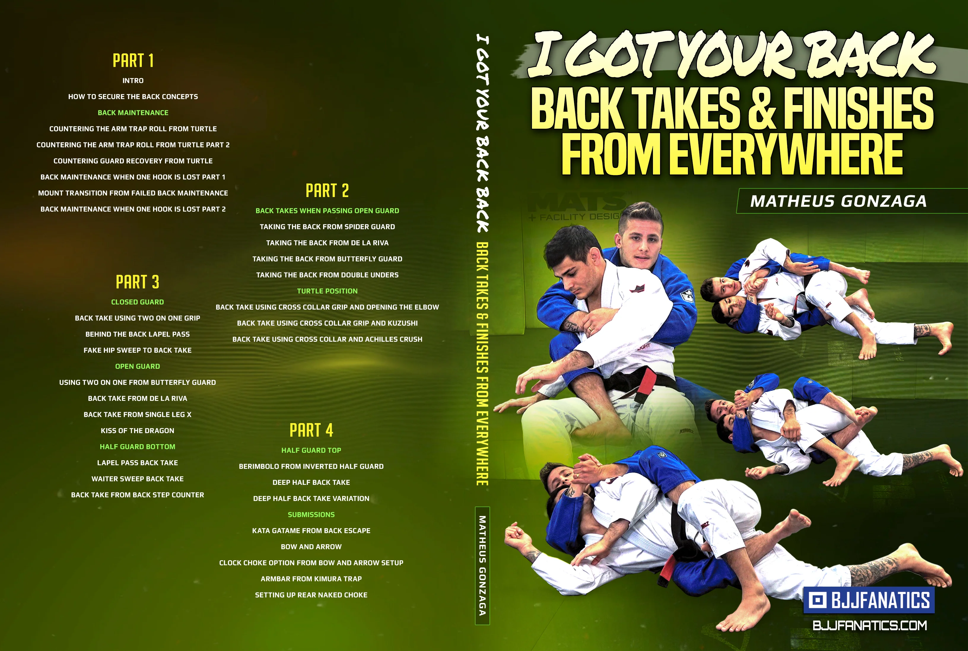 I Got Your Back: Back Takes And Finishes From Everywhere by Matheus Gonzaga - Image 3