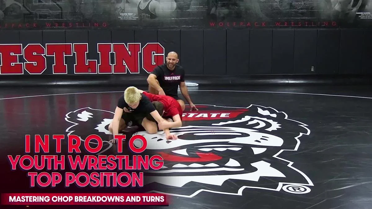 Intro To Youth Wrestling Top Position: Mastering Chop Breakdowns and Turns by Zack Esposito - Image 3
