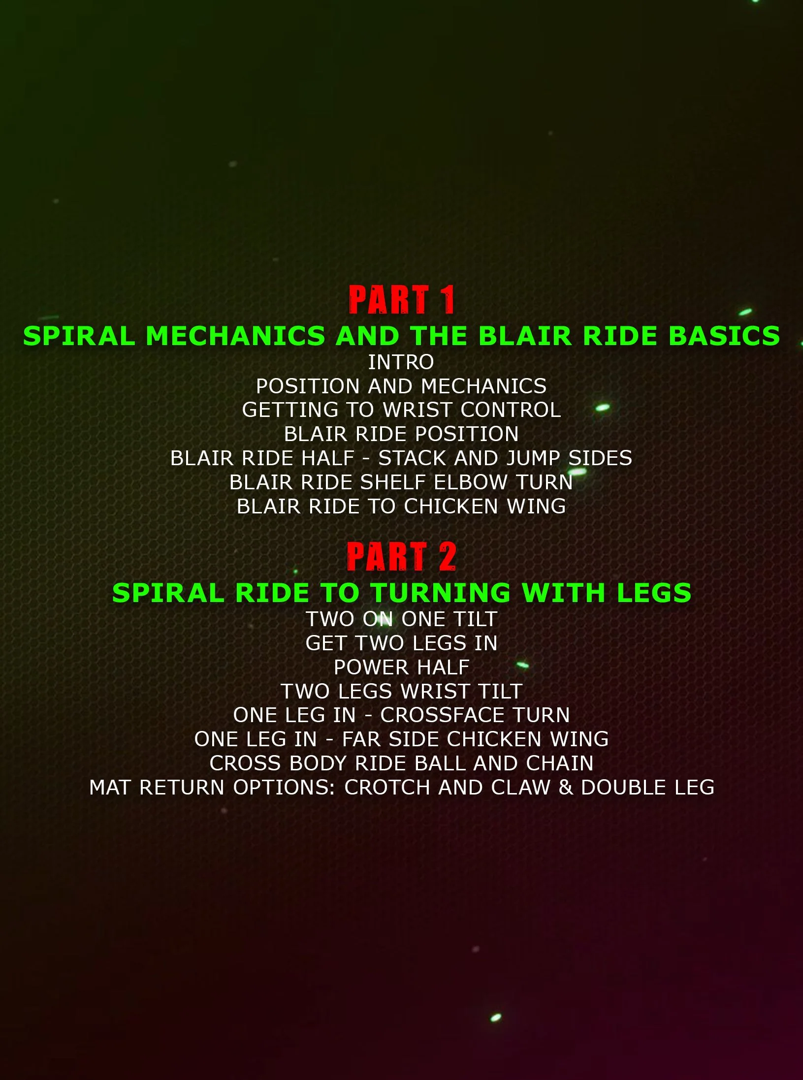 Intro to Youth Wrestling Top Position: Mastering Spiral Ride  and Turns by Zack Esposito - Image 2