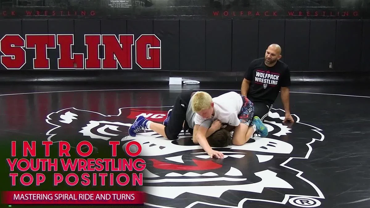 Intro to Youth Wrestling Top Position: Mastering Spiral Ride  and Turns by Zack Esposito - Image 3