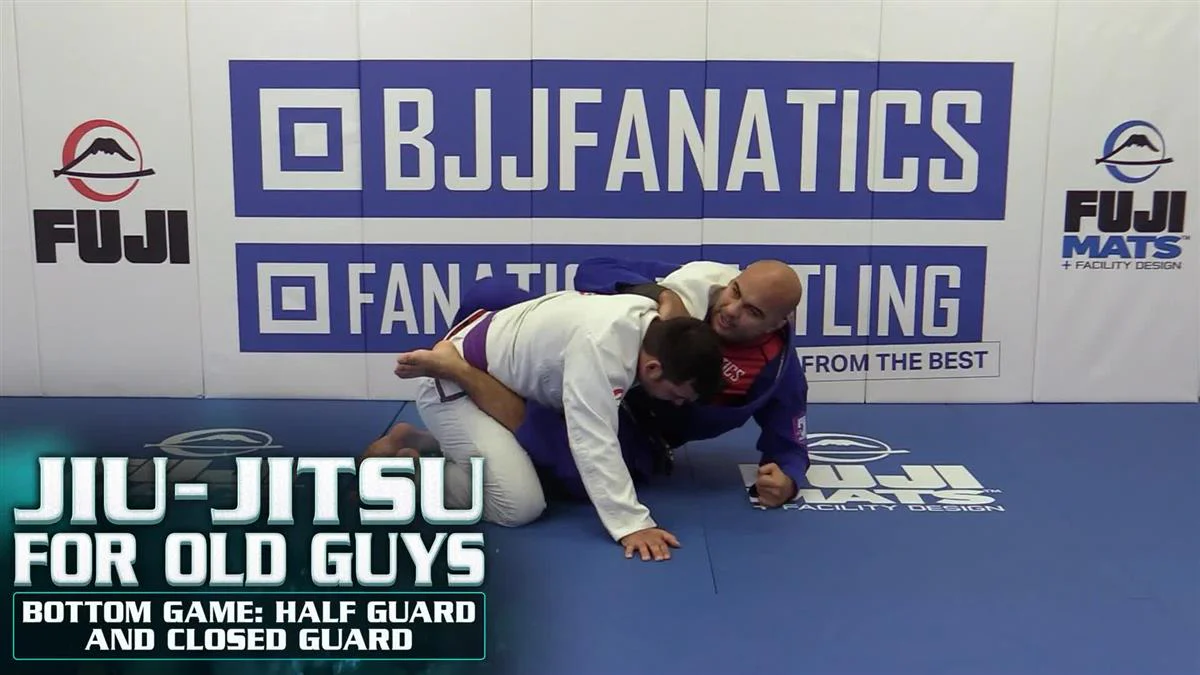 Jiu Jitsu For Old Guys Bottom Game: Half Guard and Closed Guard by Bernardo Faria - Image 3