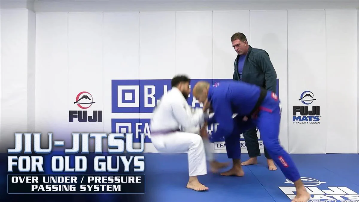 Jiu Jitsu for Old Guys: Over / Under Pressure Passing System by Bernardo Faria - Image 3