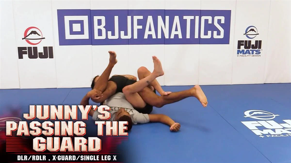 Junny's Passing The Guard: DLR/RDLR, X-Guard/Single Leg X by Junny Ocasio - Image 3