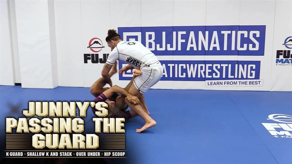 Junny's Passing The Guard: K-Guard, Shallow K And Stack, Over Under, Hip Scoop by Junny Ocasio - Image 3