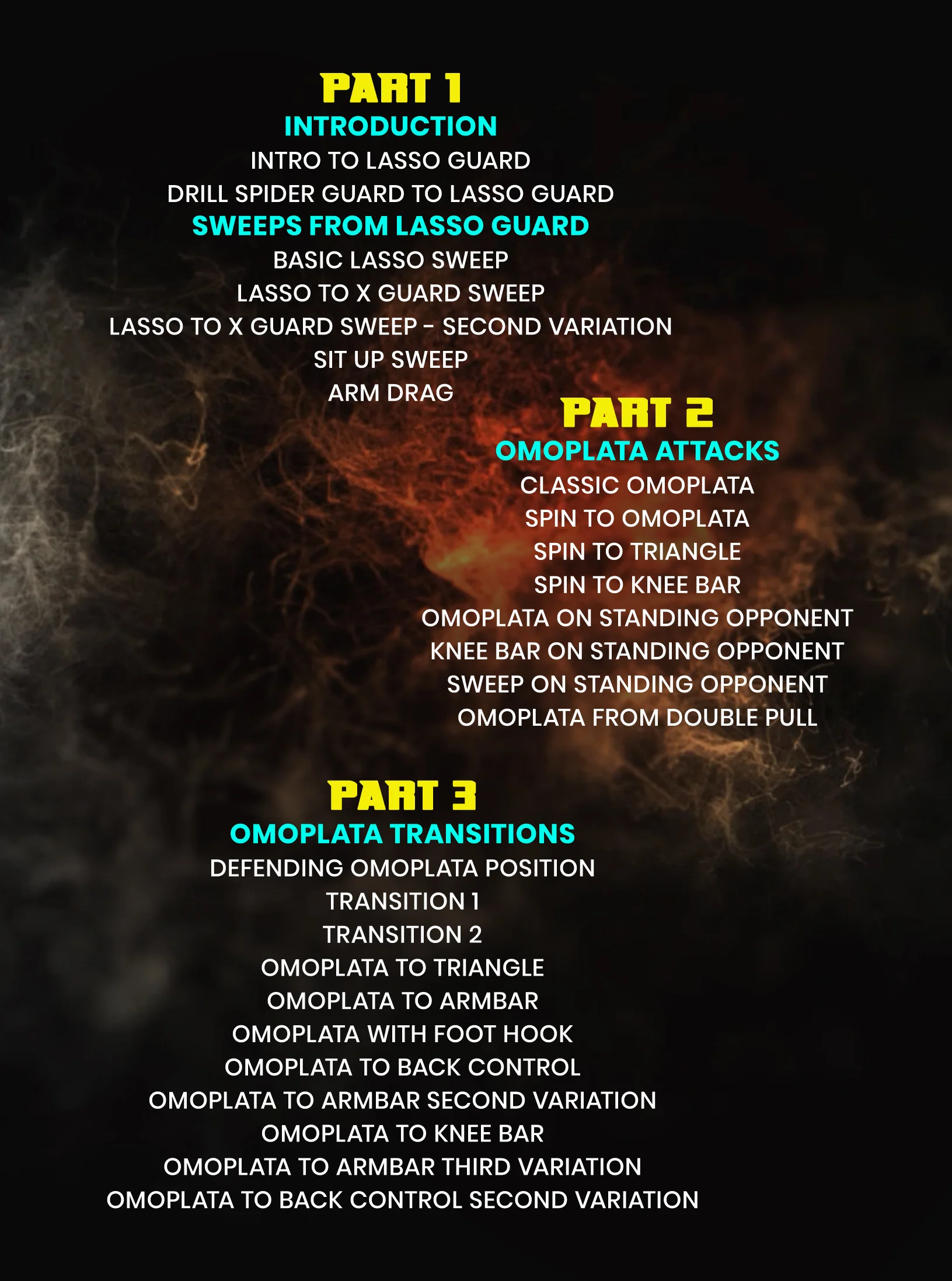 Lasso Guard Attacks & Omoplata Mastery by Gabriel Almeida - Image 2