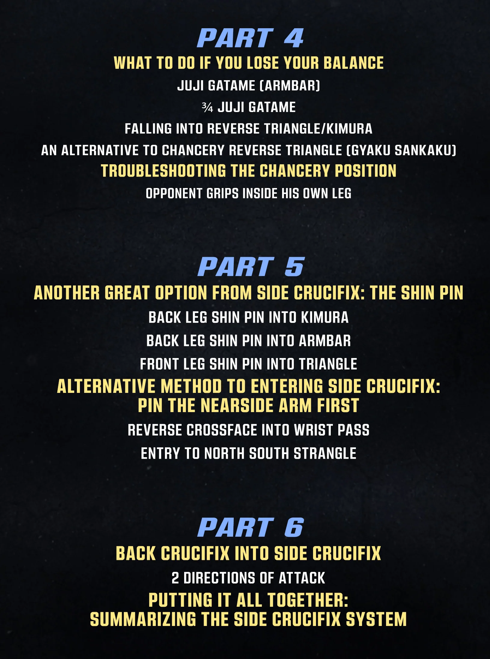 Master The Move: The Side Crucifix by John Danaher - Image 3