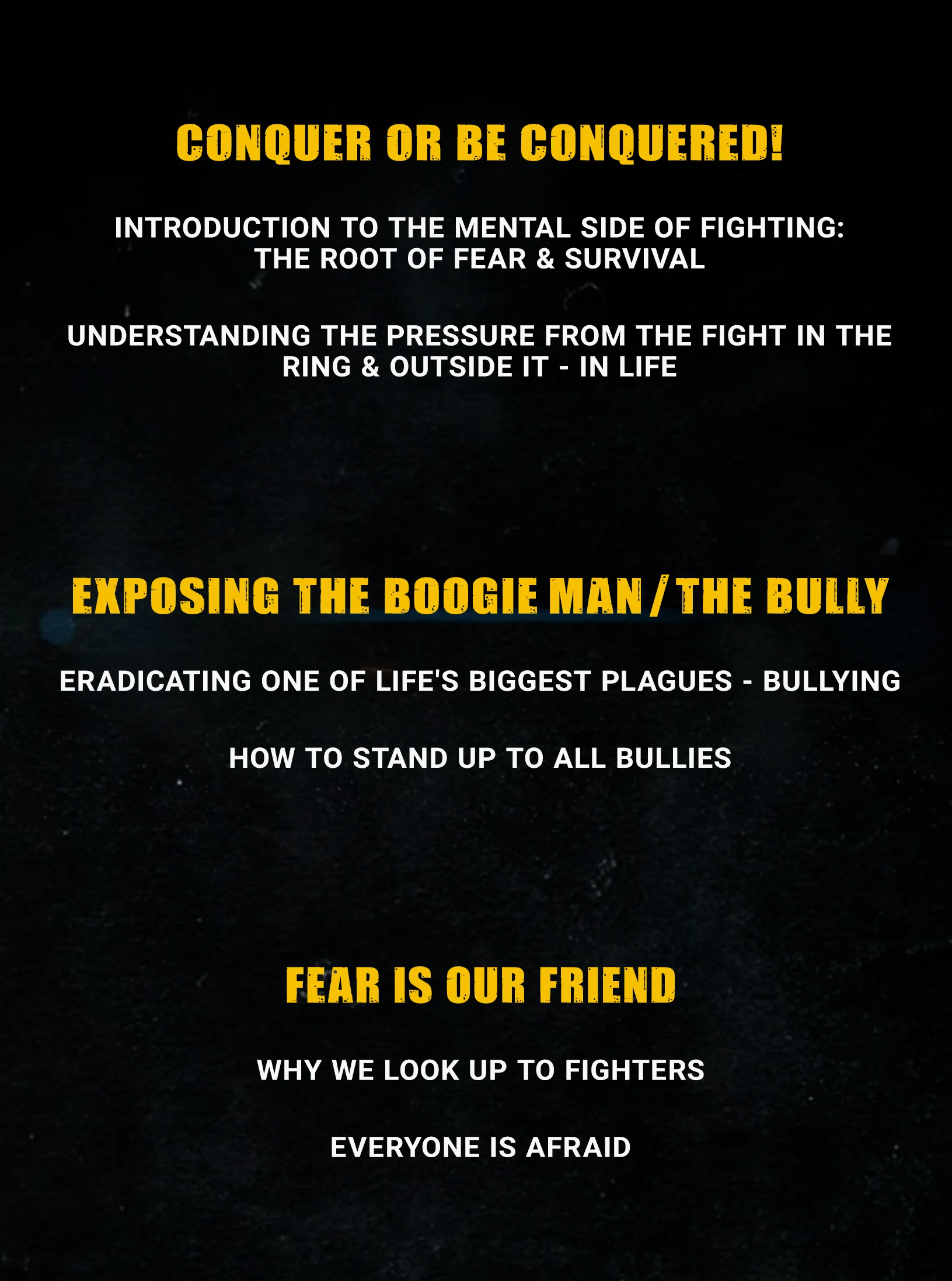 Mastering & Conquering Your Fear by Teddy Atlas - Image 2