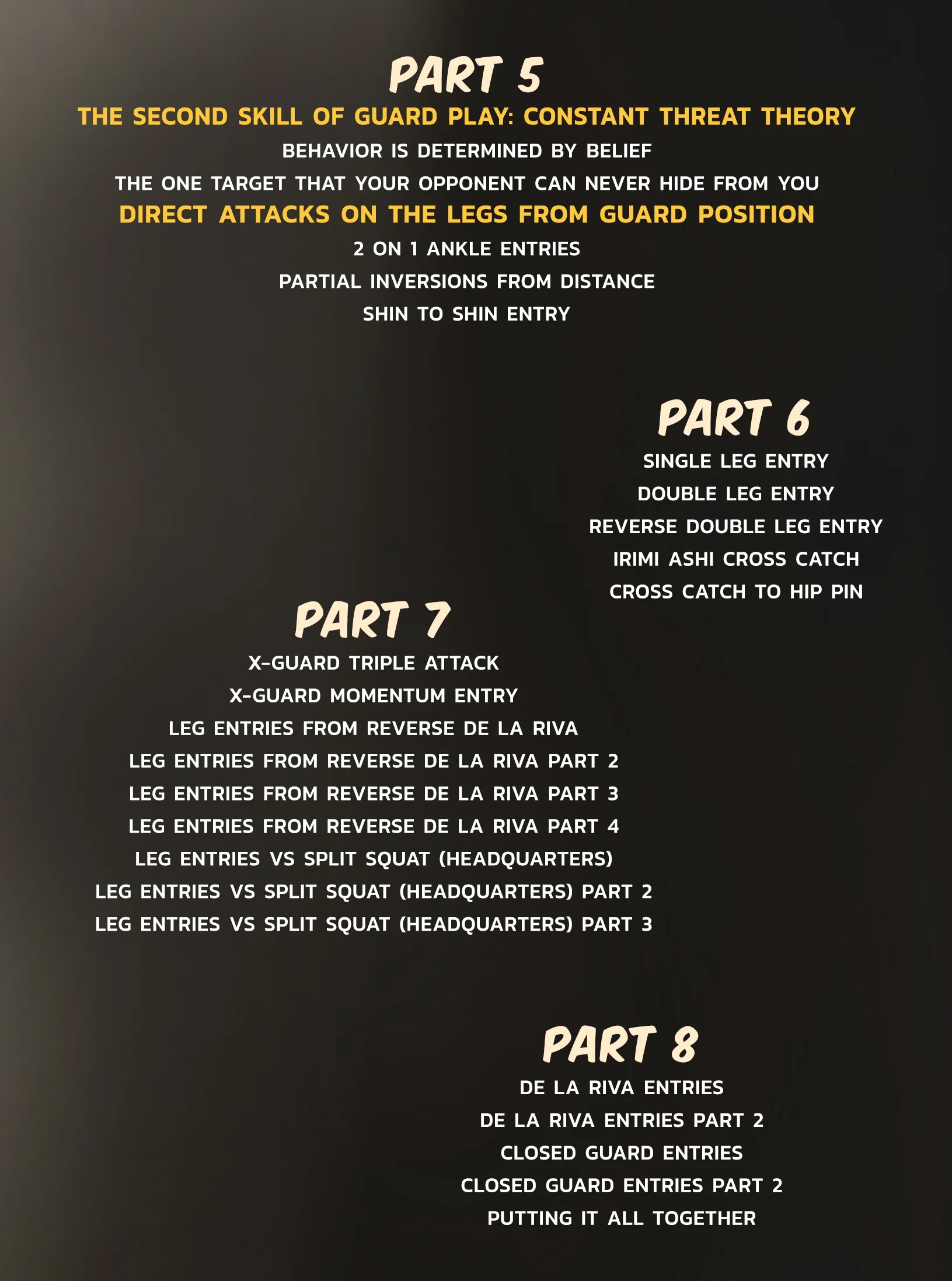 New Wave Jiu Jitsu: Open Guard The two Foundations Of Guard Play by John Danaher - Image 3