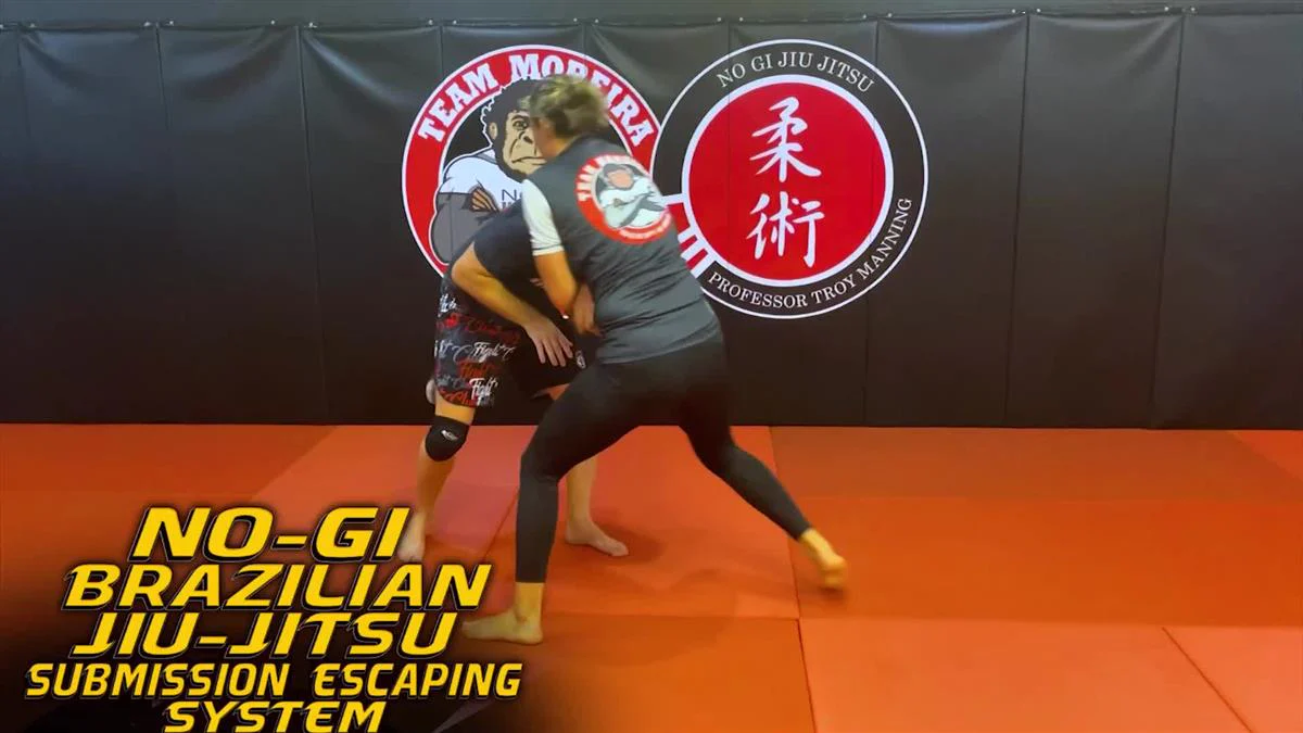 No Gi Brazilian Jiu Jitsu Escaping System by Troy Manning - Image 3
