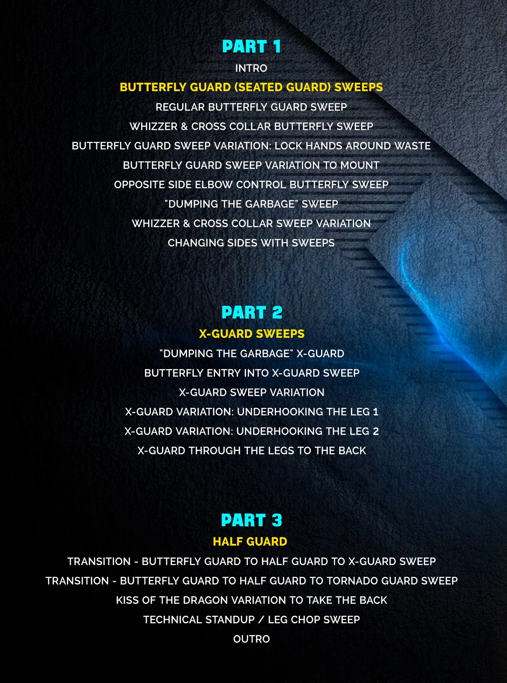 Open Guard Sweeps and Submissions by Marcelo Motta - Image 2