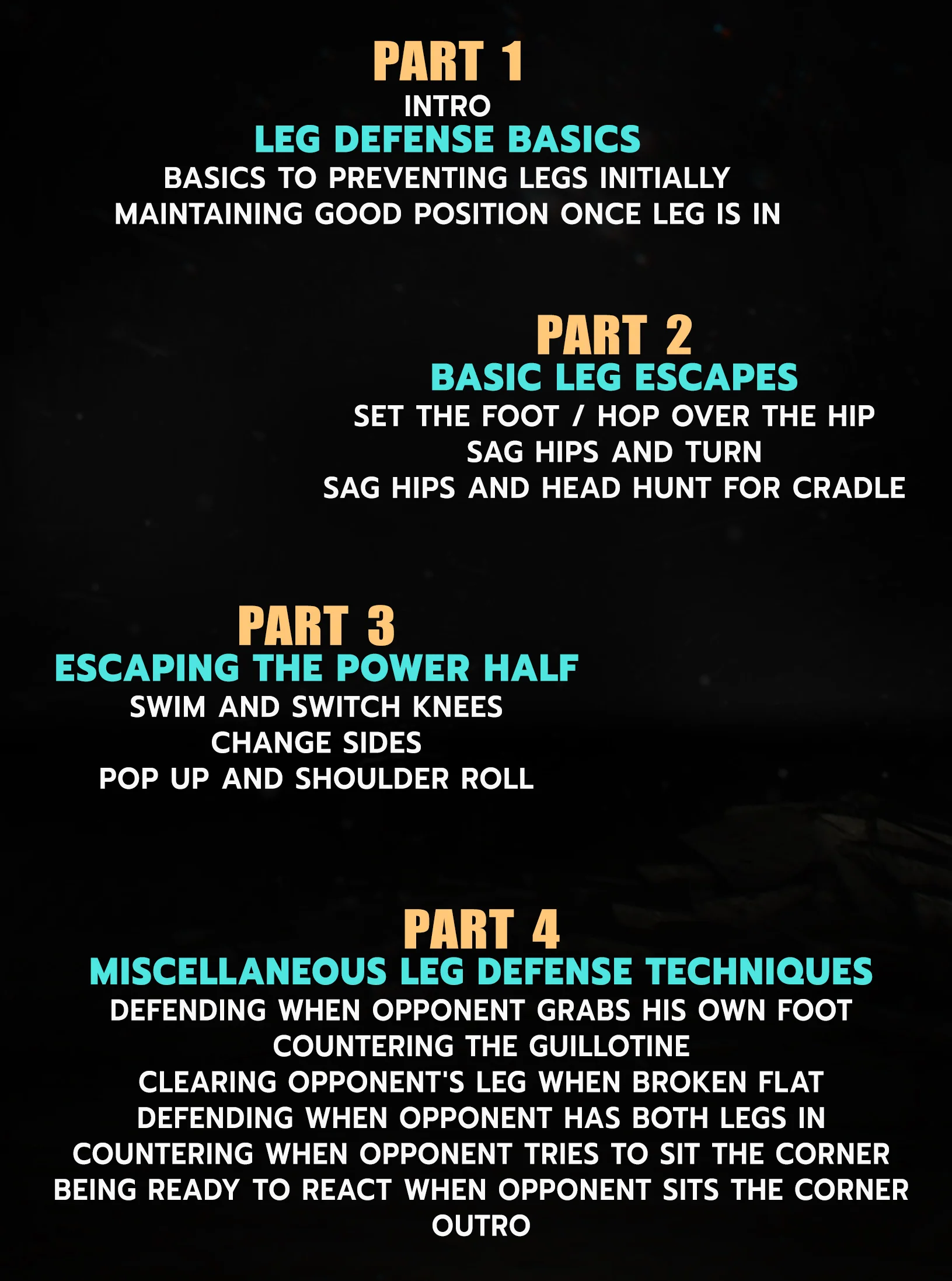 Peak Performance: Elevated Approach To Defending And Escaping Legs by Duane Goldman - Image 2