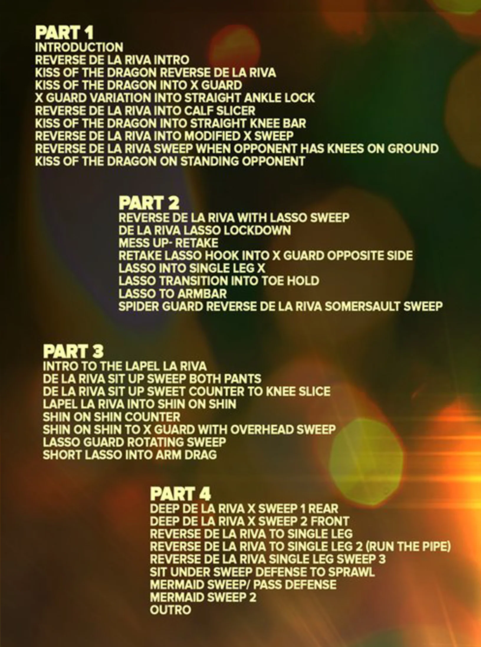 Reverse De La Riva Formula Made Easy by Dante Leon - Image 2