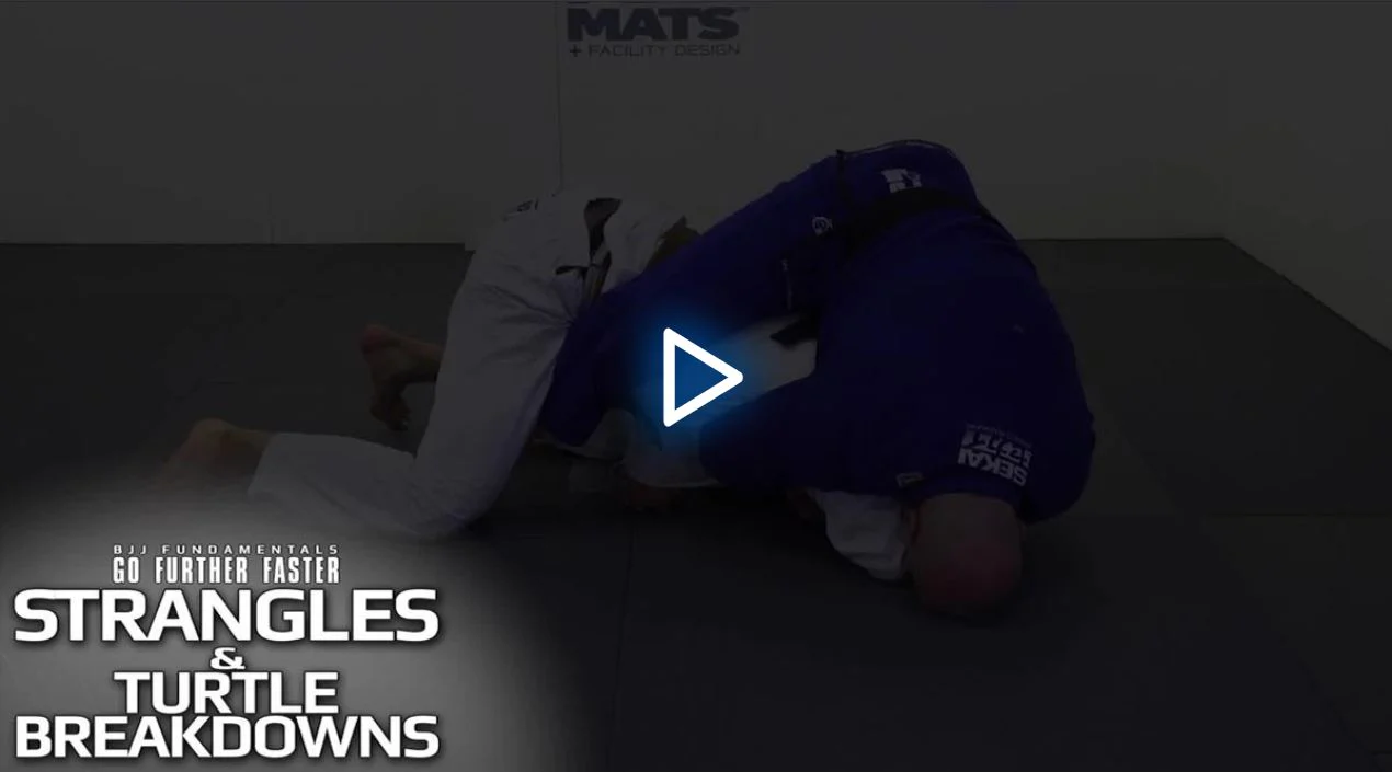 Strangles & Turtle Breakdowns: BJJ Fundamentals - Go Further Faster by John Danaher - Image 4