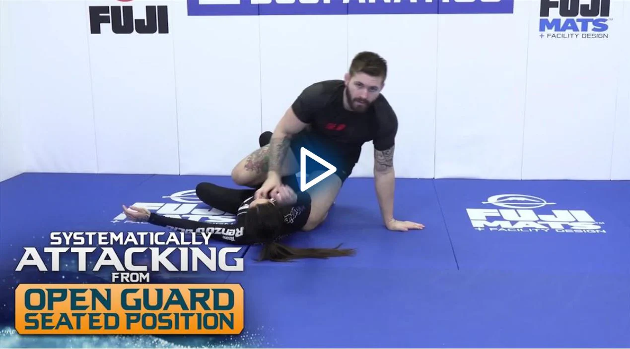 Systematically Attacking From Open Guard Seated Position by Gordon Ryan - Image 4
