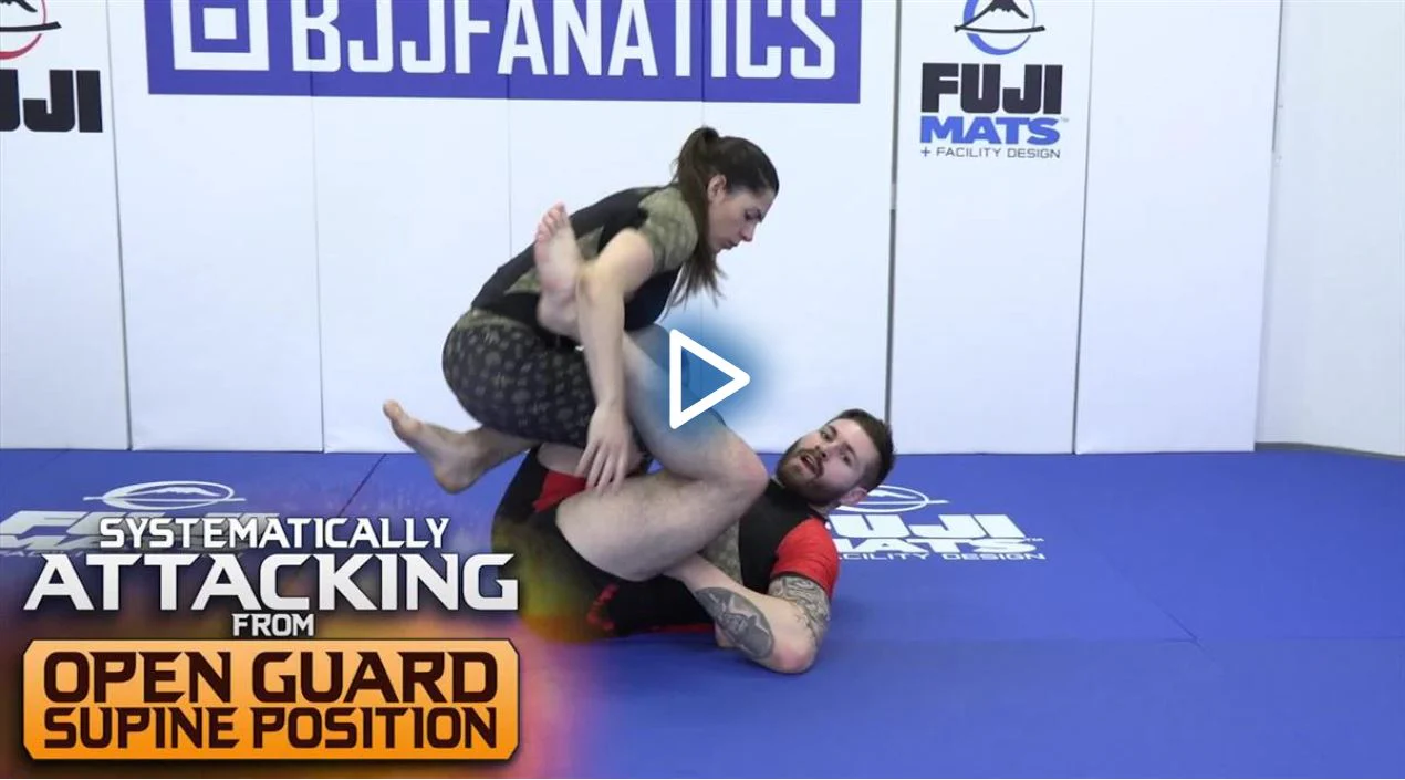 Systematically Attacking From Open Guard Supine Position by Gordon Ryan - Image 4