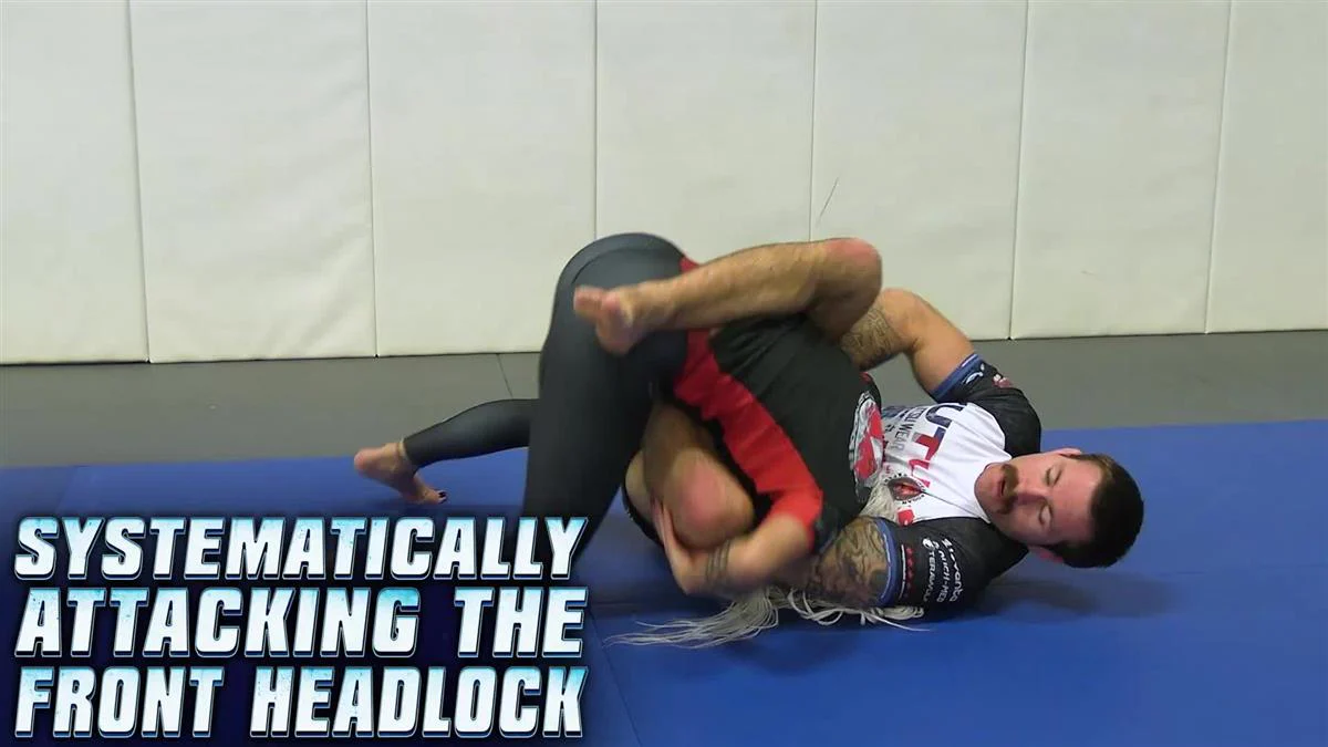 Systematically Attacking The Front Headlock by Gordon Ryan - Image 4
