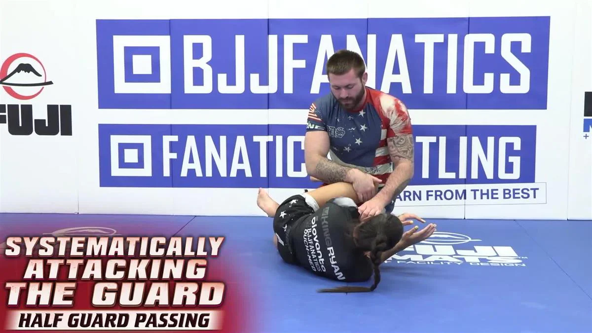 Systematically Attacking The Guard: Half Guard Passing by Gordon Ryan - Image 4