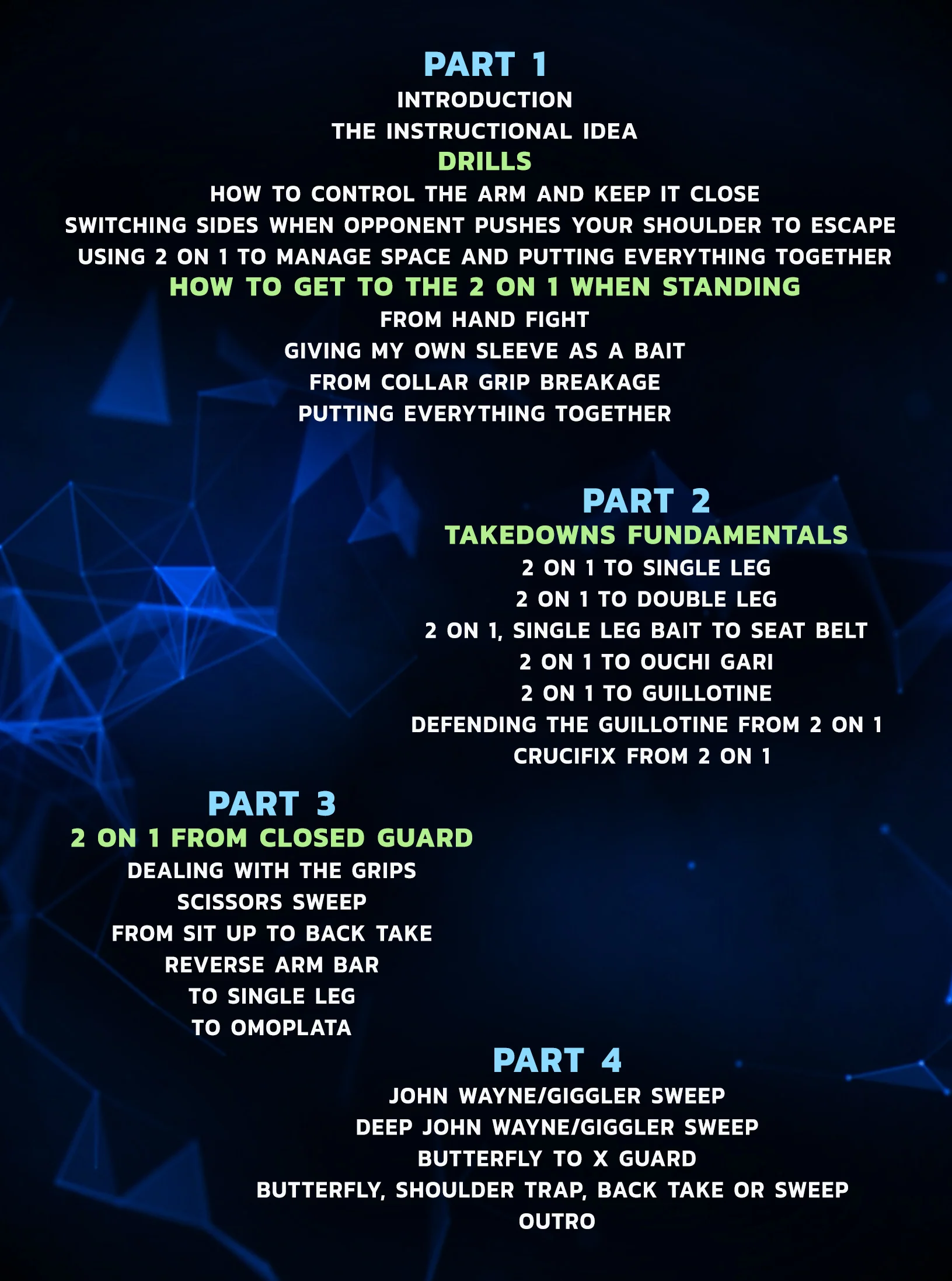 The 2 on 1 System For Takedowns and Guard by Leo Vieira - Image 2