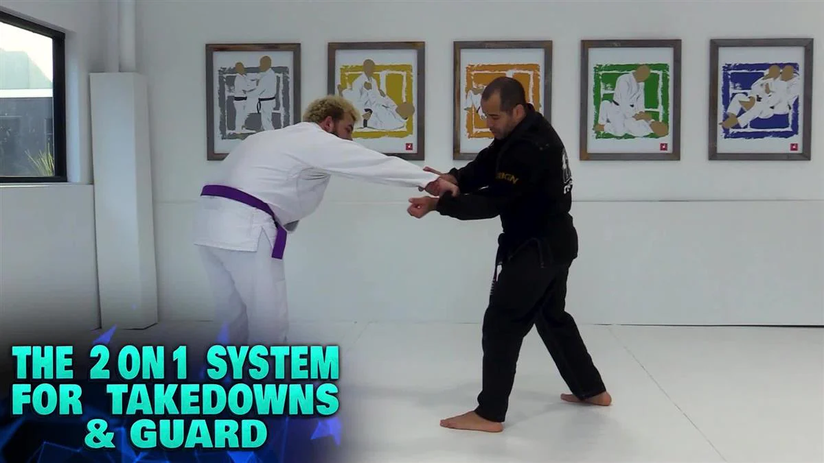 The 2 on 1 System For Takedowns and Guard by Leo Vieira - Image 3