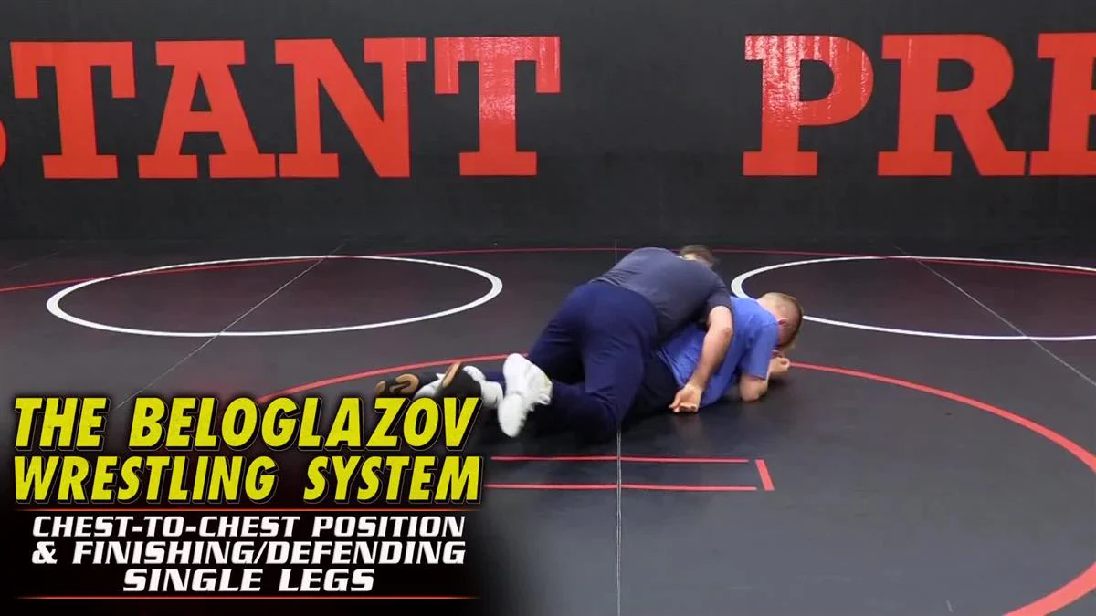 The Beloglazov Wrestling System: Chest to Chest Position & Finishing/Defending Single Legs by Sergei Beloglazov - Image 3