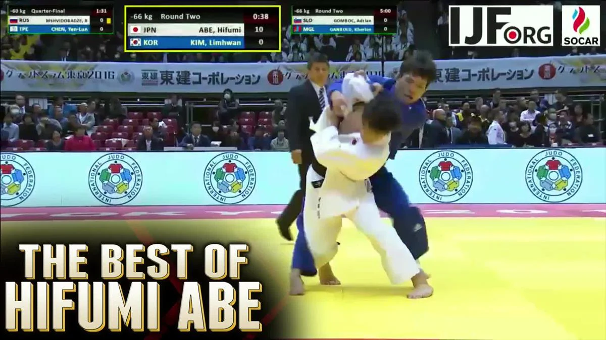 The Best of Hifumi Abe by Judo Fanatics in Partnership With the IJF - Image 3
