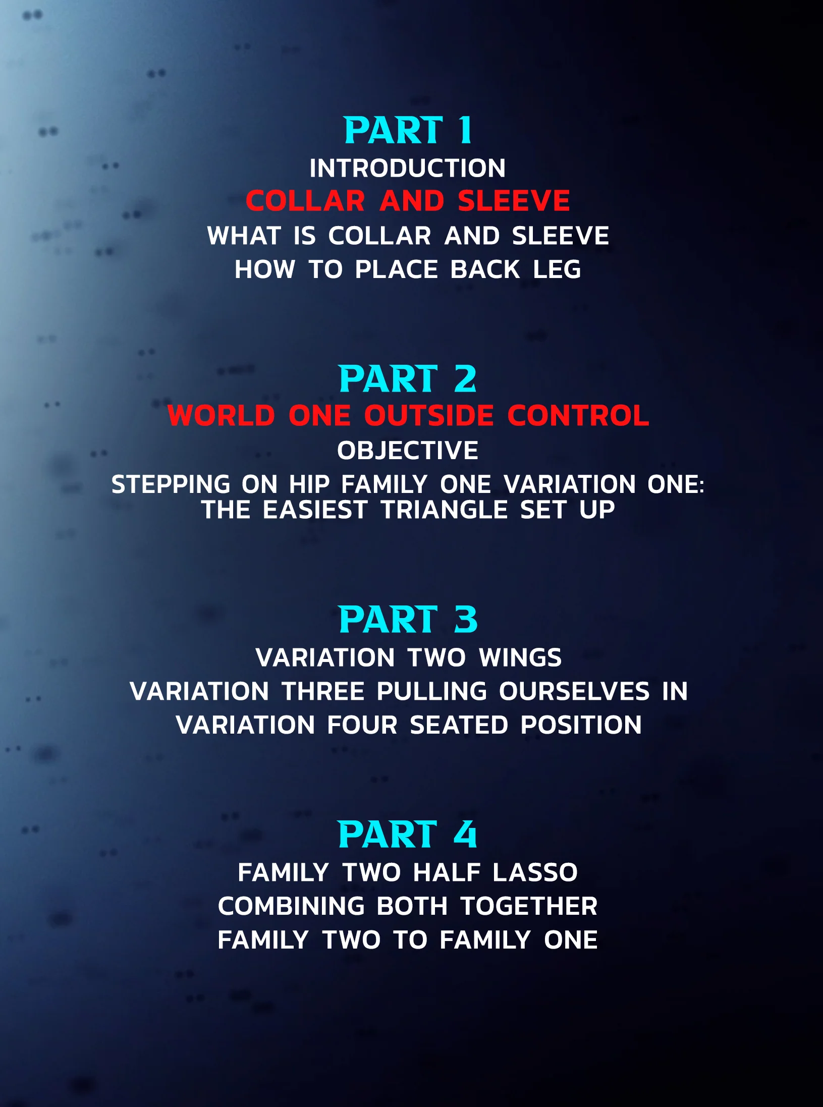 The Collar and Sleeve System Part 1: Outside Control On The Knees by Mikey Musumeci - Image 2