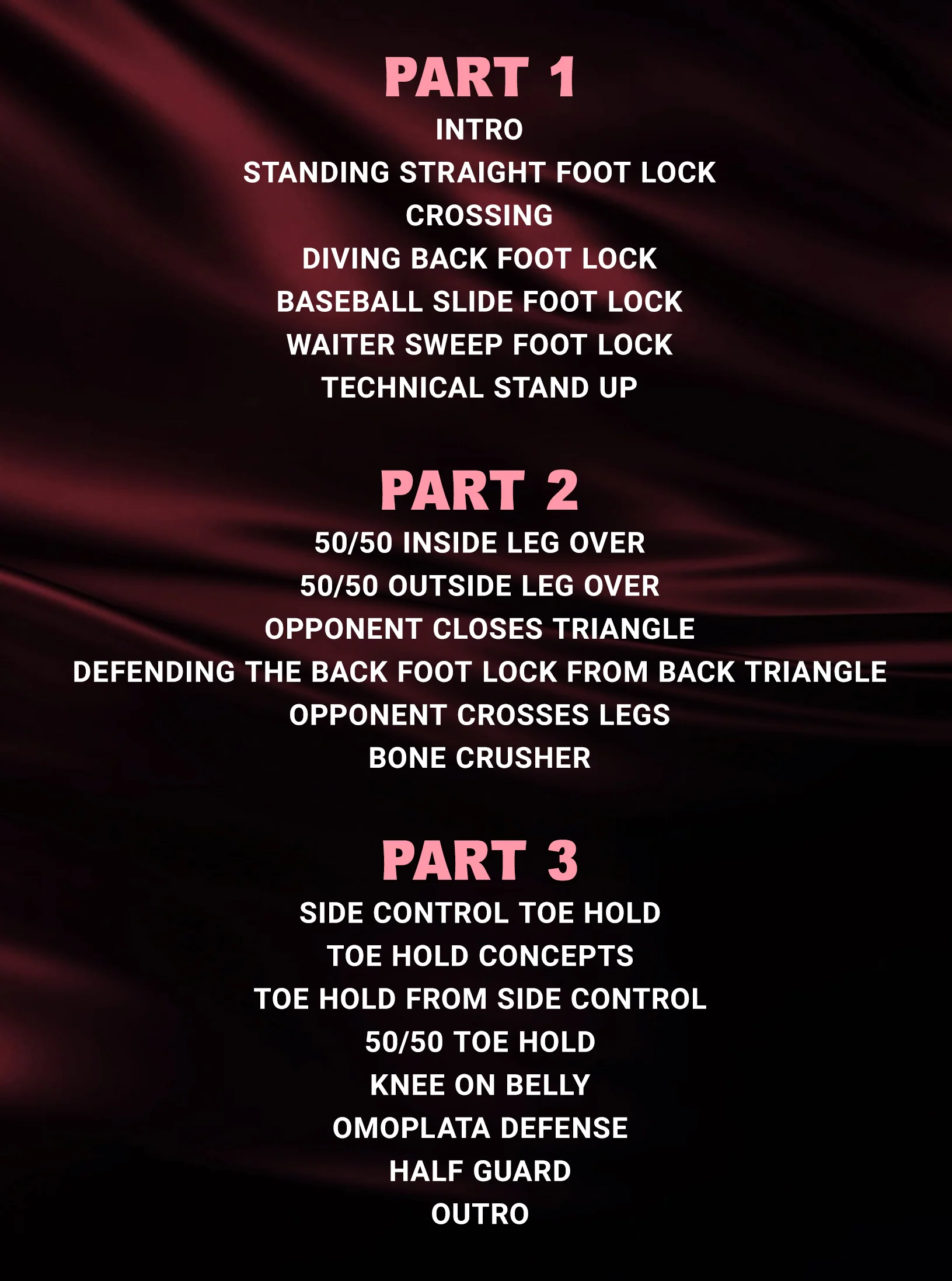 The Comprido Foot Lock by Rodrigo "Comprido" Medeiros - Image 2