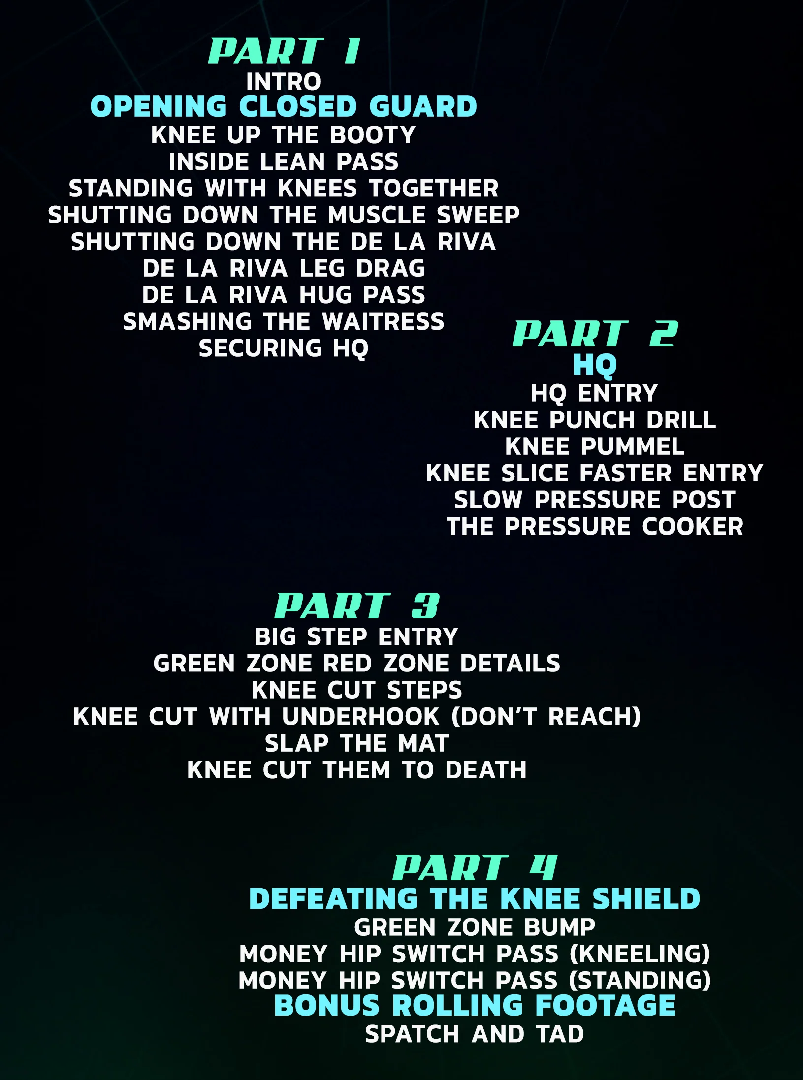 The Daisy Fresh Curriculum: Blue Belt No Gi Stripe 4 by Heath Pedigo - Image 2